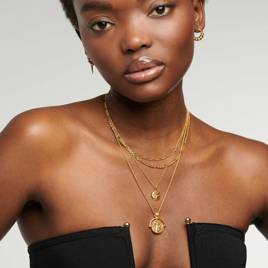 Filia Double Chain Necklace | 18ct Gold Plated Vermeil Necklaces Missoma 