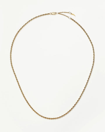 Fine Classic Rope Chain Necklace Necklaces Missoma 