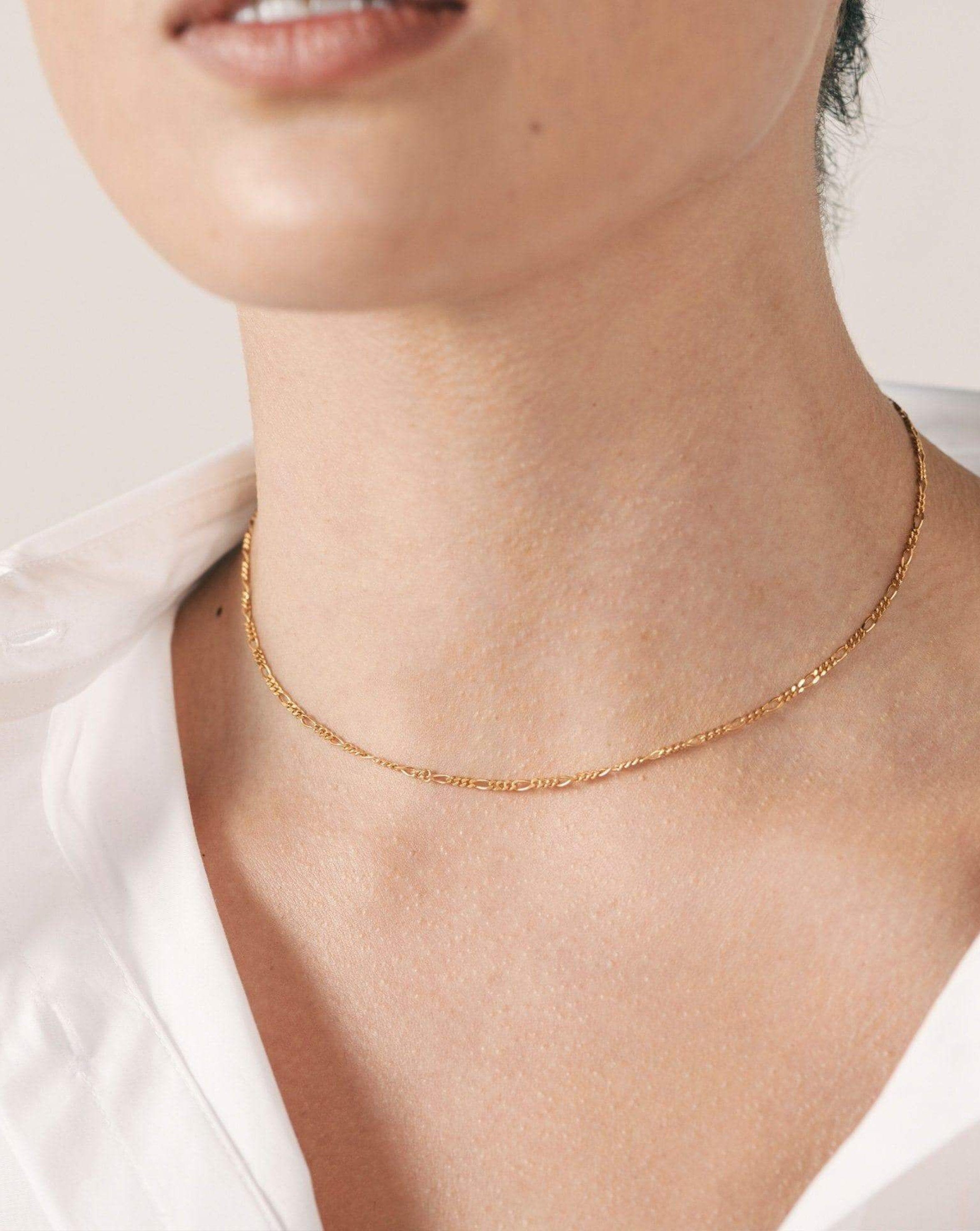 Fine Figaro Chain Necklace Necklaces Missoma 