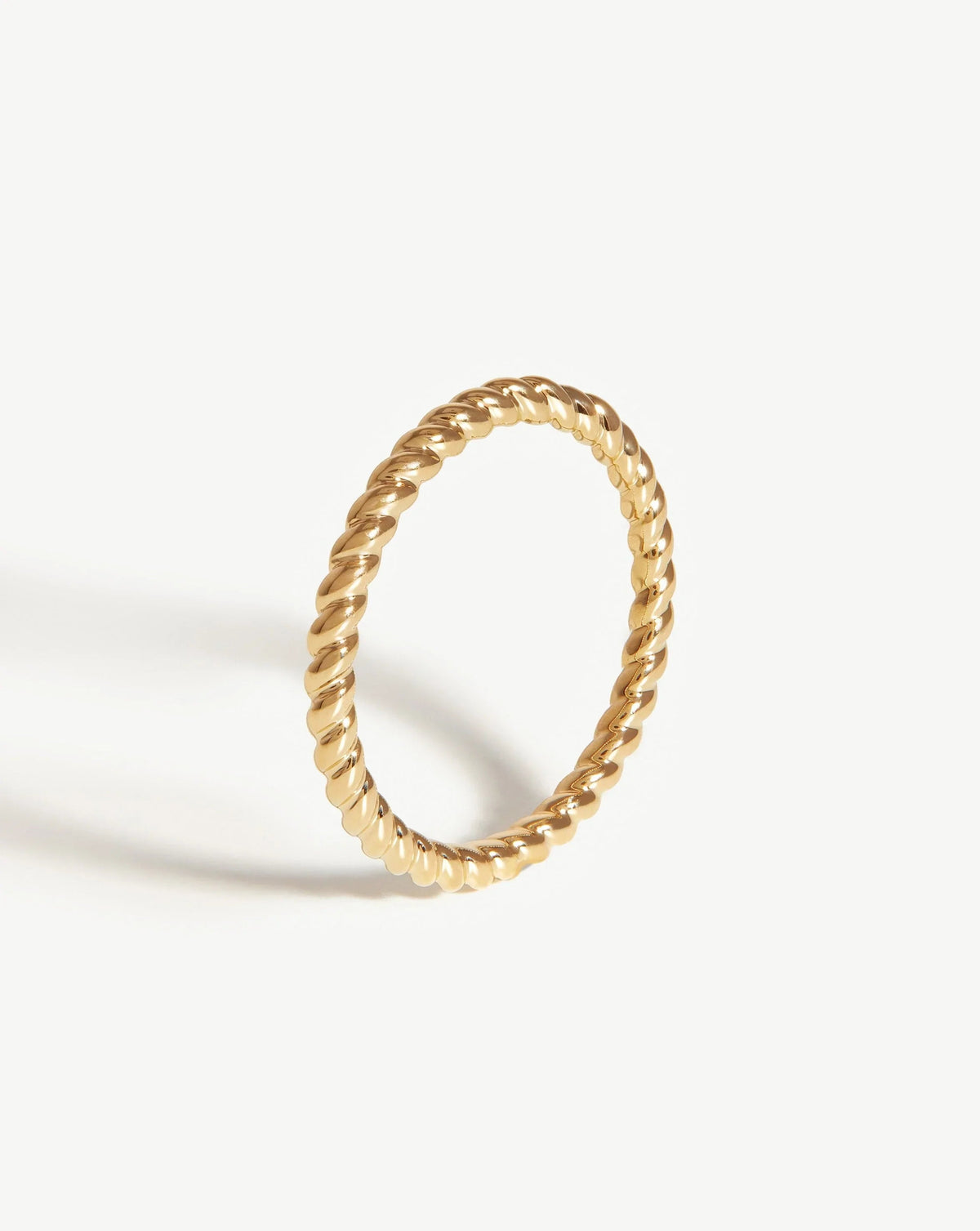 Solid Gold Rope Ring 9ct Solid Yellow Gold