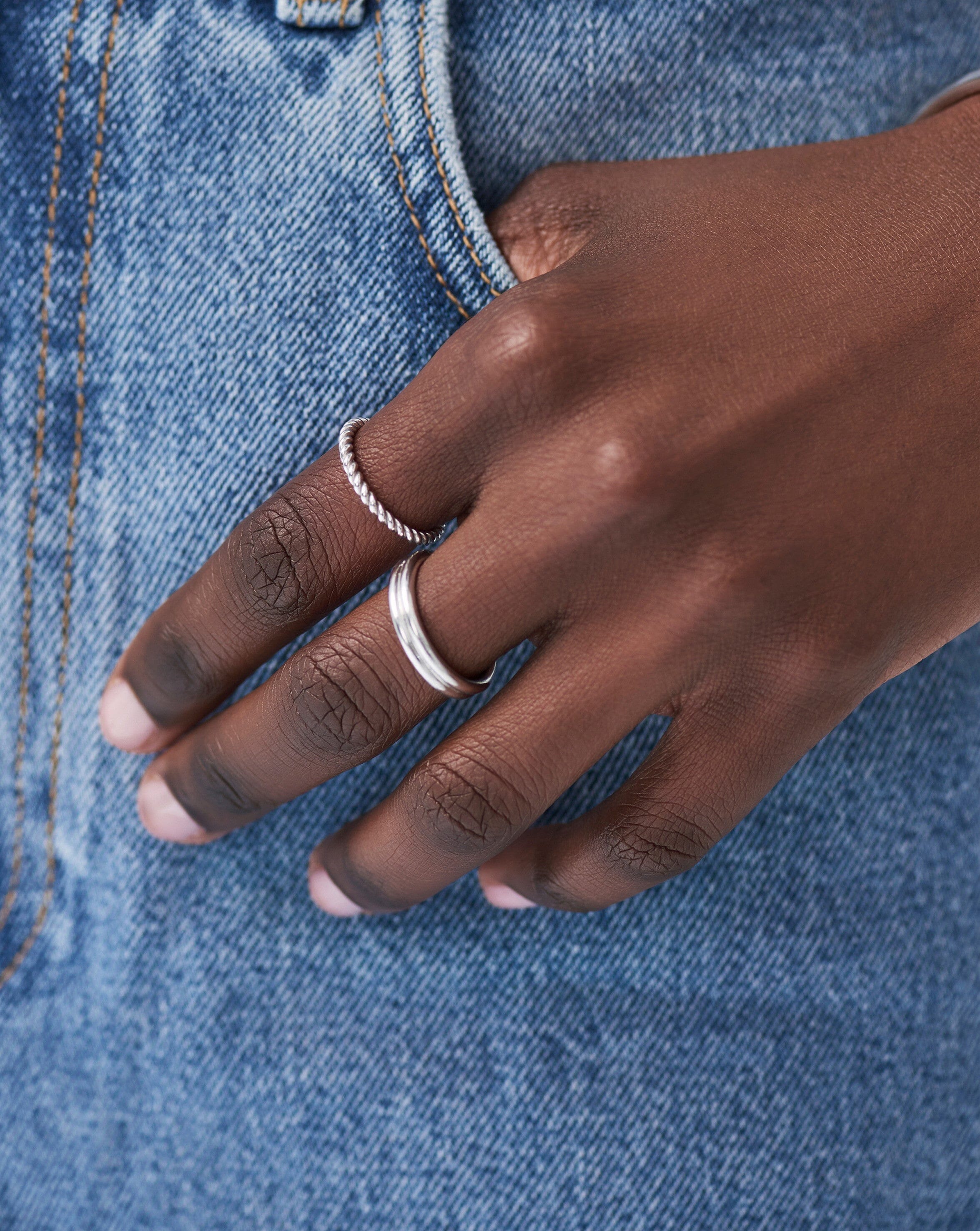 Flux Ring | Sterling Silver Rings Missoma 