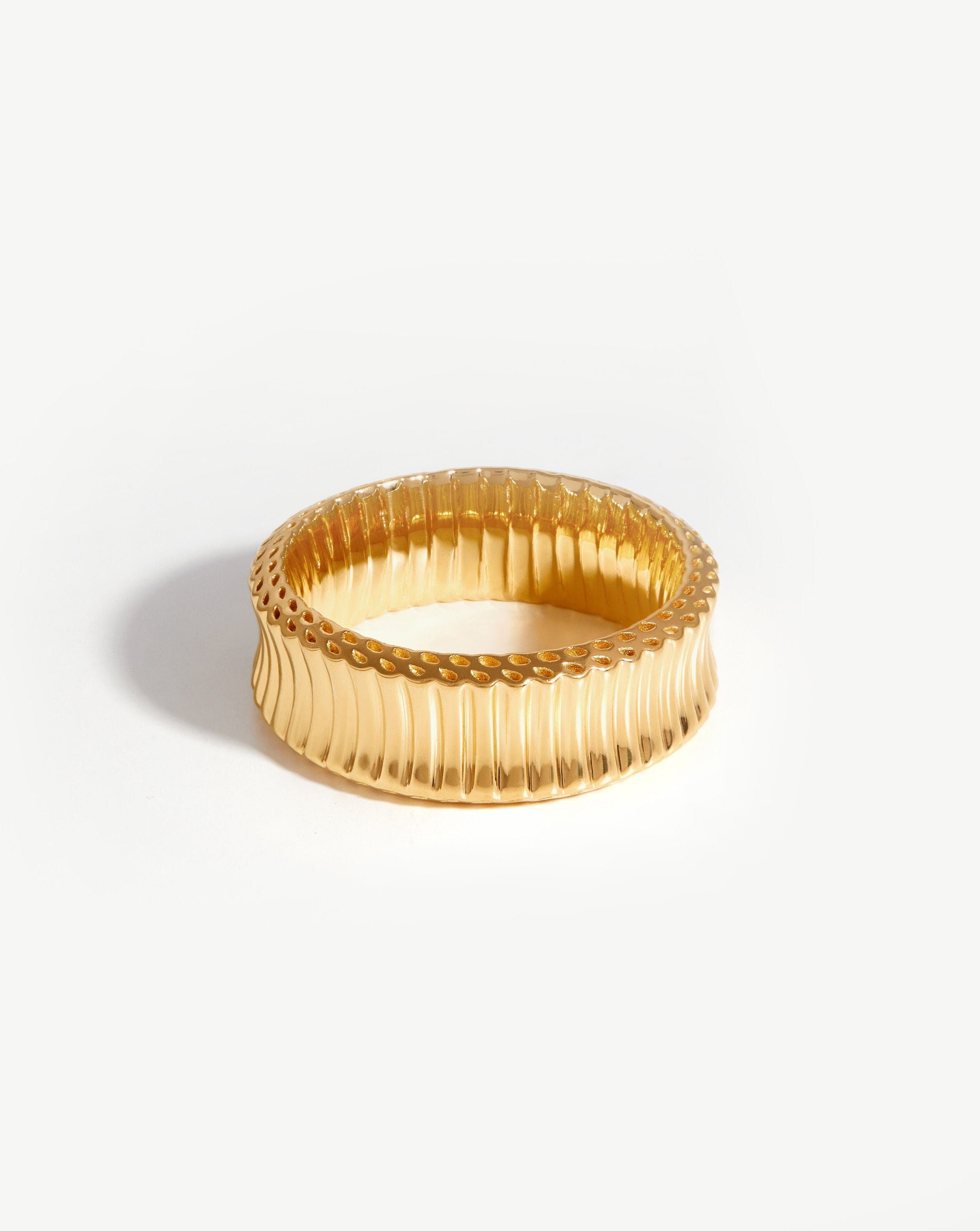 Frill Ring | 18ct Gold Plated Vermeil Rings Missoma 