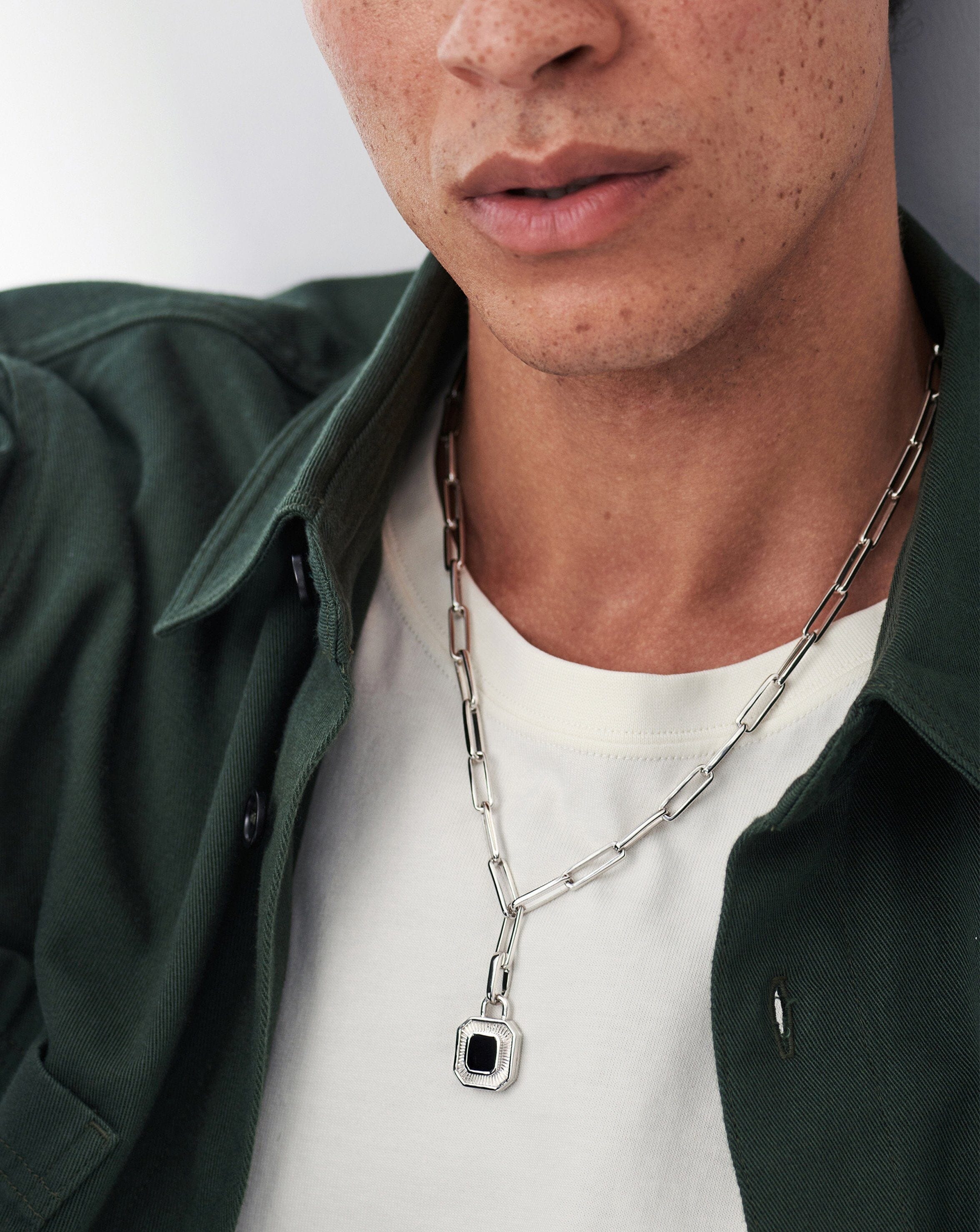 Fused Engravable Octagon Clip-On Locket Charms & Pendants Missoma 