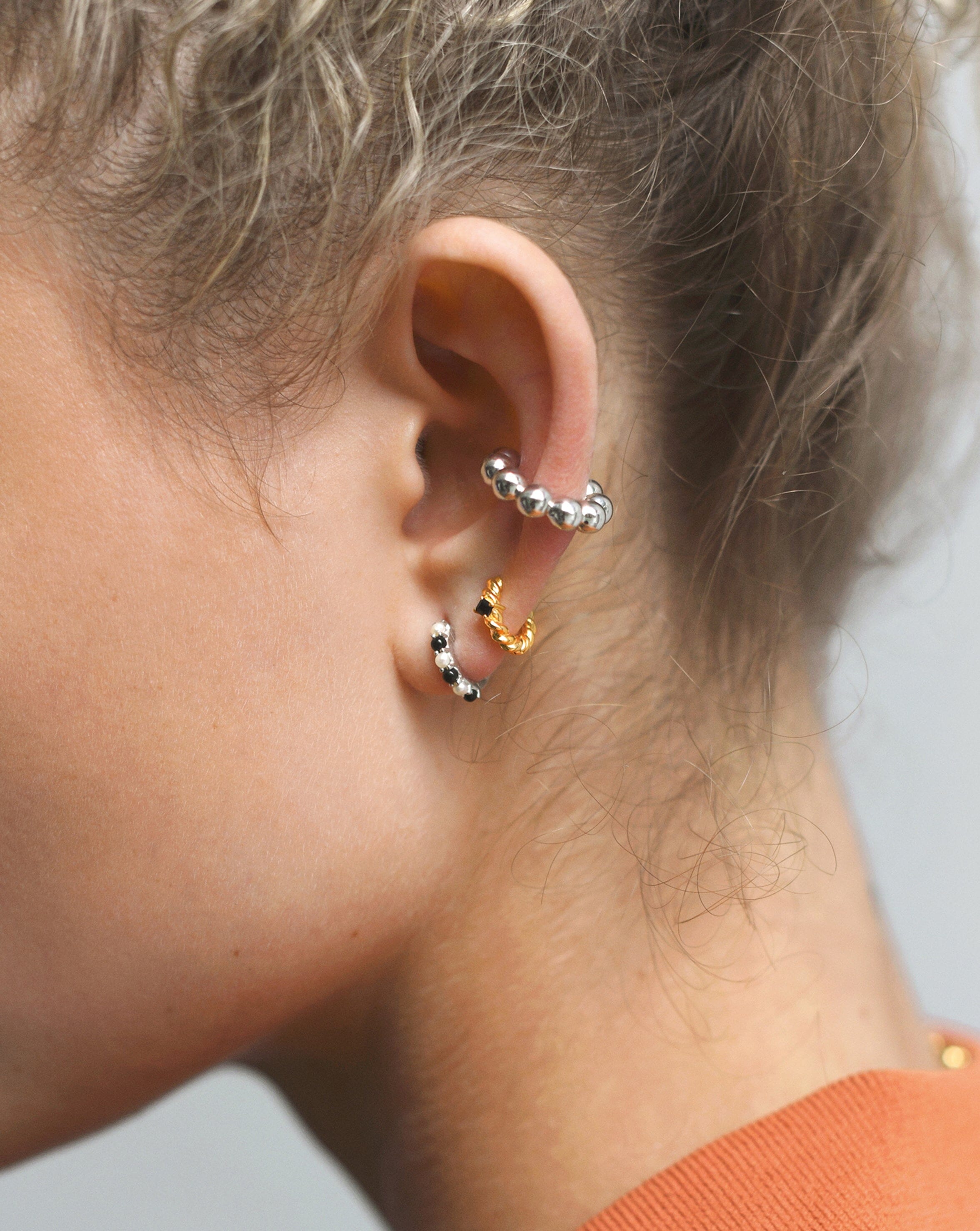 Gemstone Huggies Earrings Missoma 