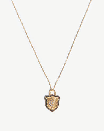 Harris Reed Fine Shield Necklace | Necklaces Missoma 