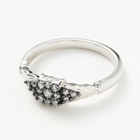 Harris Reed Gilded Pave Ring | Sterling Silver/Cubic Zirconia Rings Missoma 