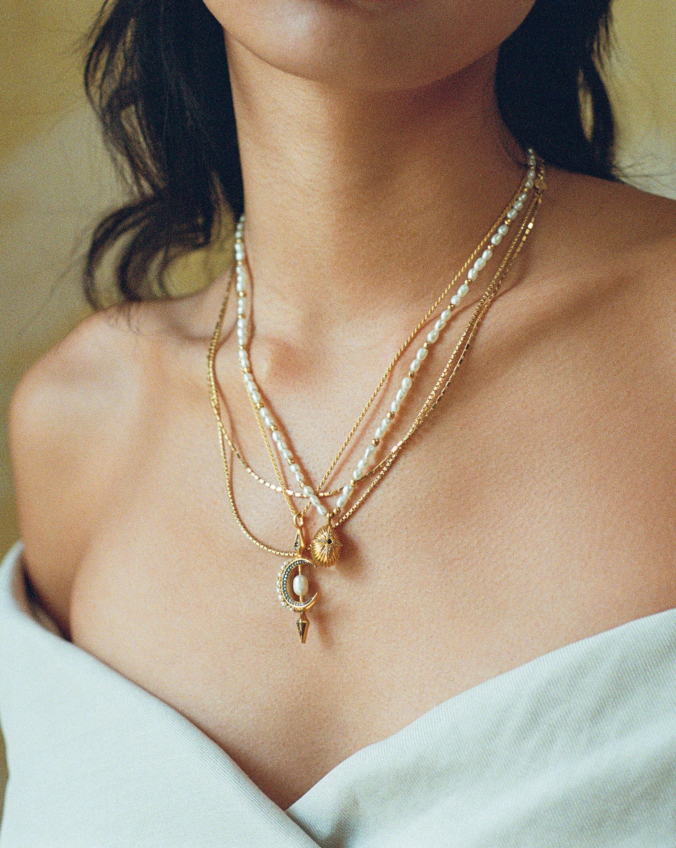 Star discount pearl necklace