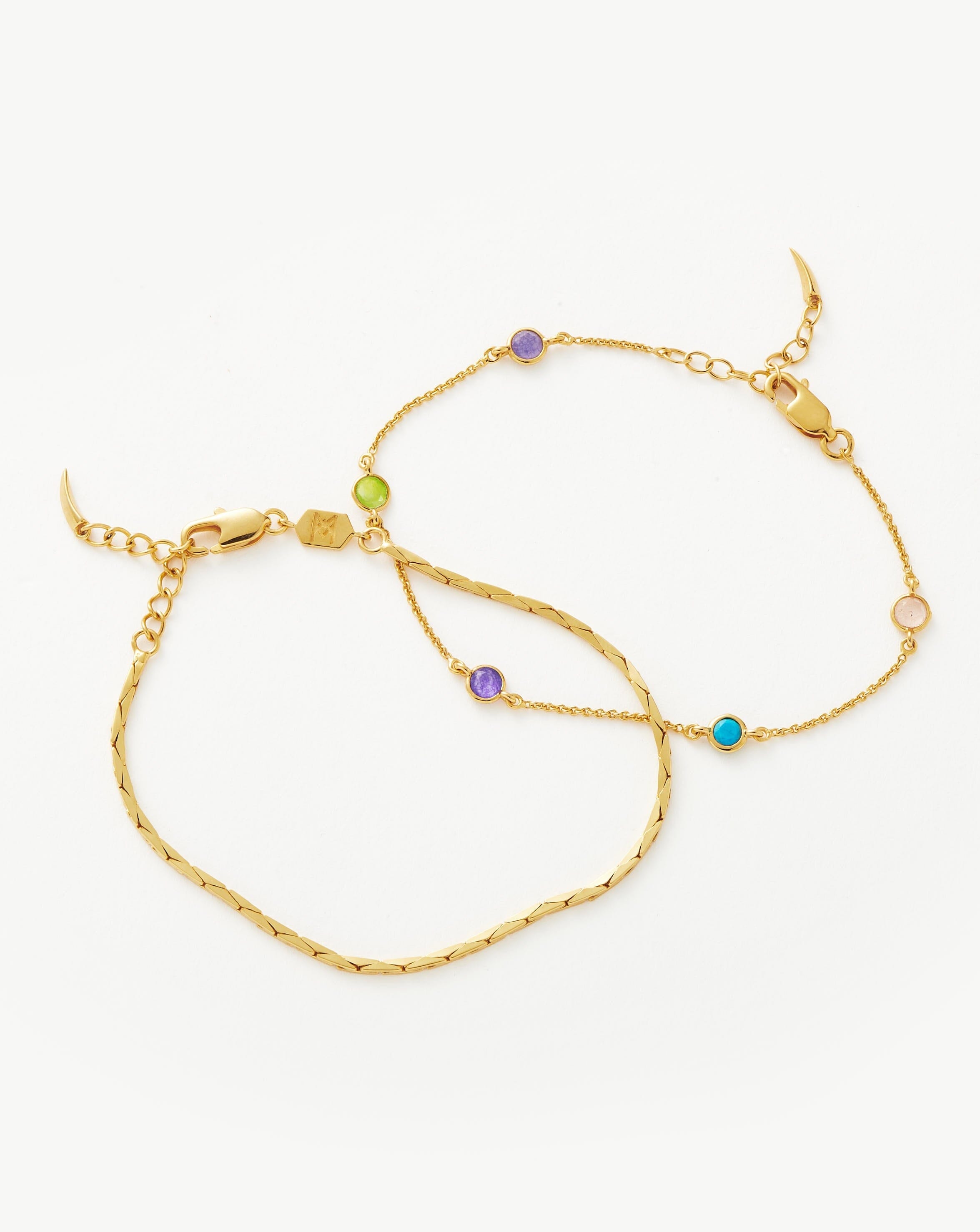 Hot Rox Chain Bracelet Set Layering Sets Missoma 