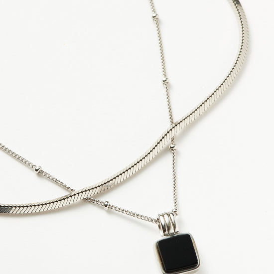 Iconic Lucy Williams Black Onyx Necklace Set Layering Sets Missoma 
