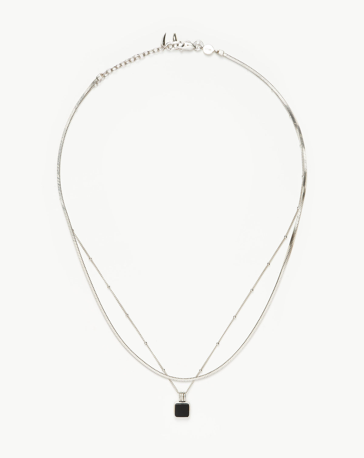 Iconic Lucy Williams Black Onyx Necklace Set Layering Sets