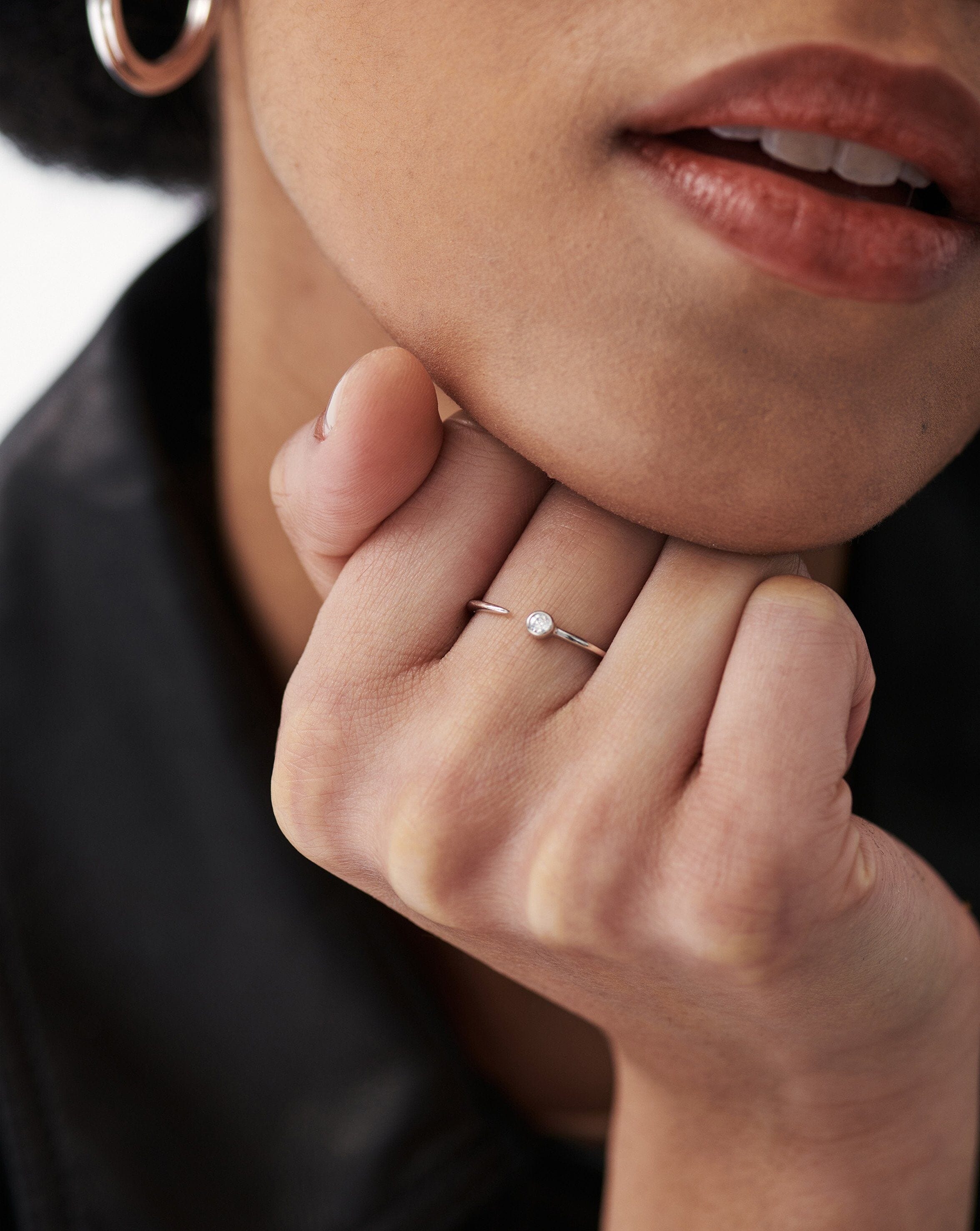 Interstellar Ring Sterling Silver Cubic Zirconia Missoma