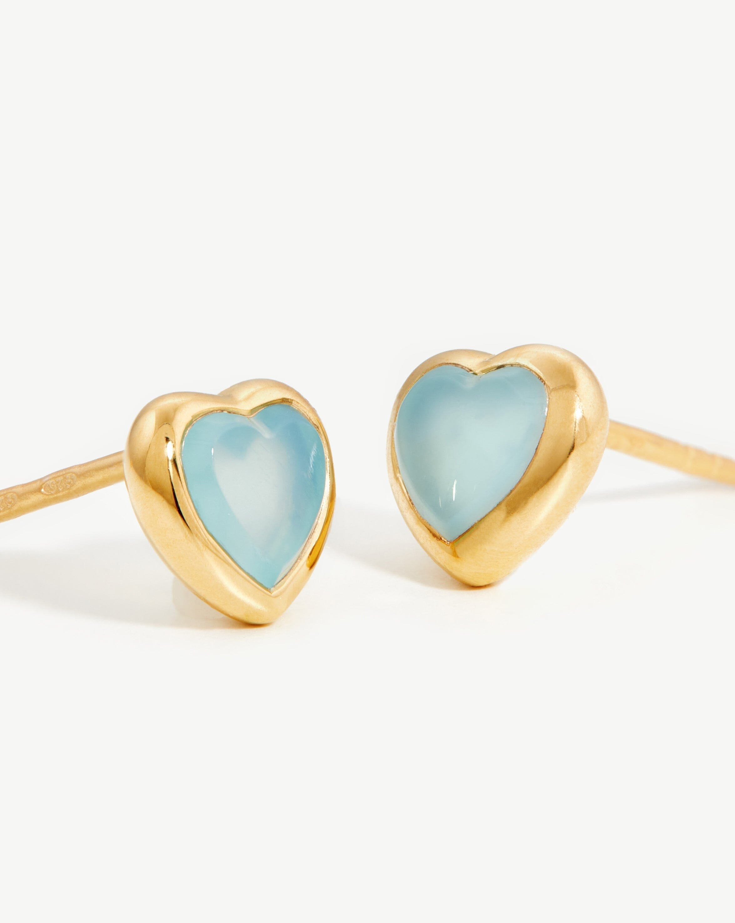 Jelly Heart Gemstone Stud Earrings Earrings Missoma 