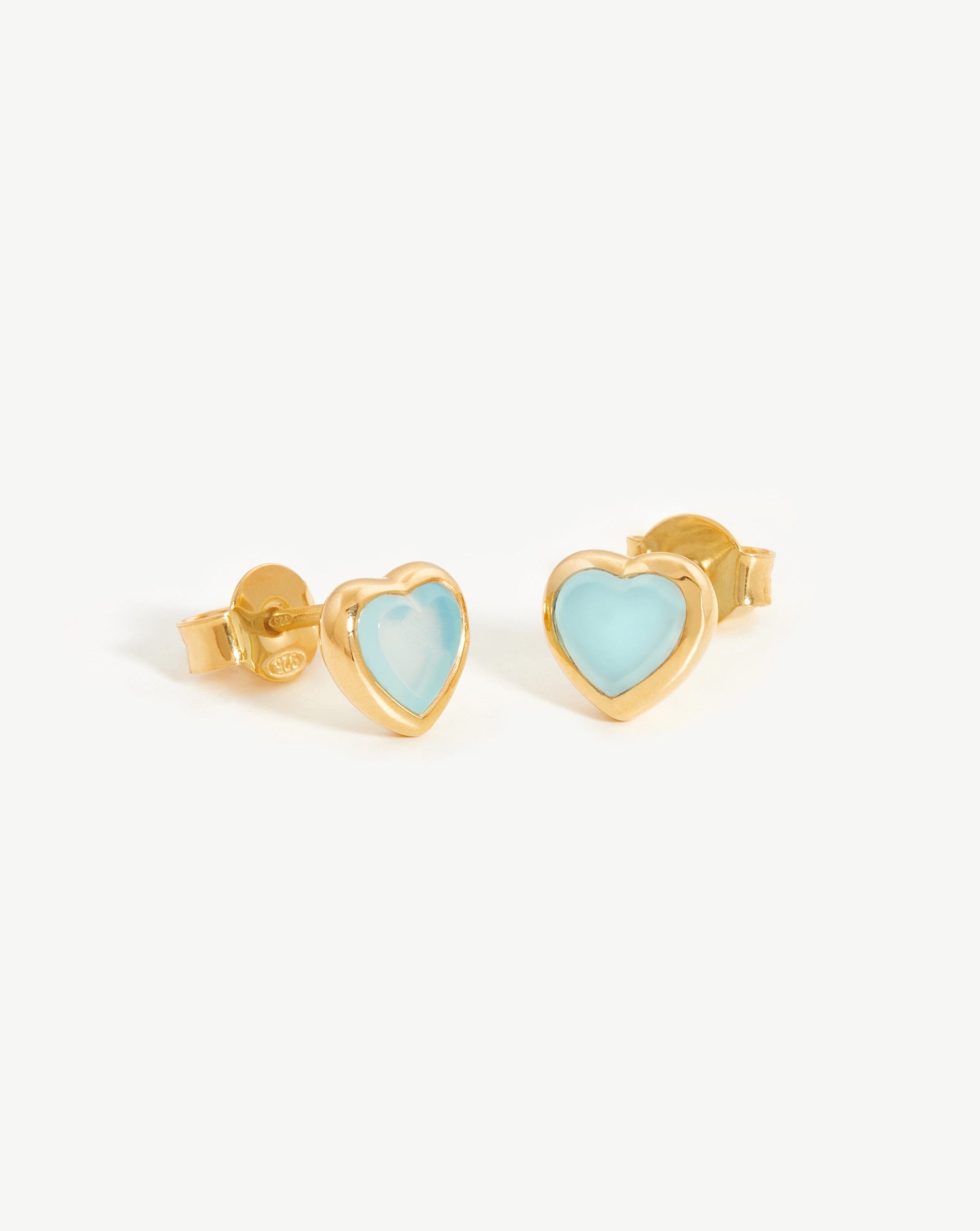 Jelly Heart Gemstone Stud Earrings Earrings Missoma 