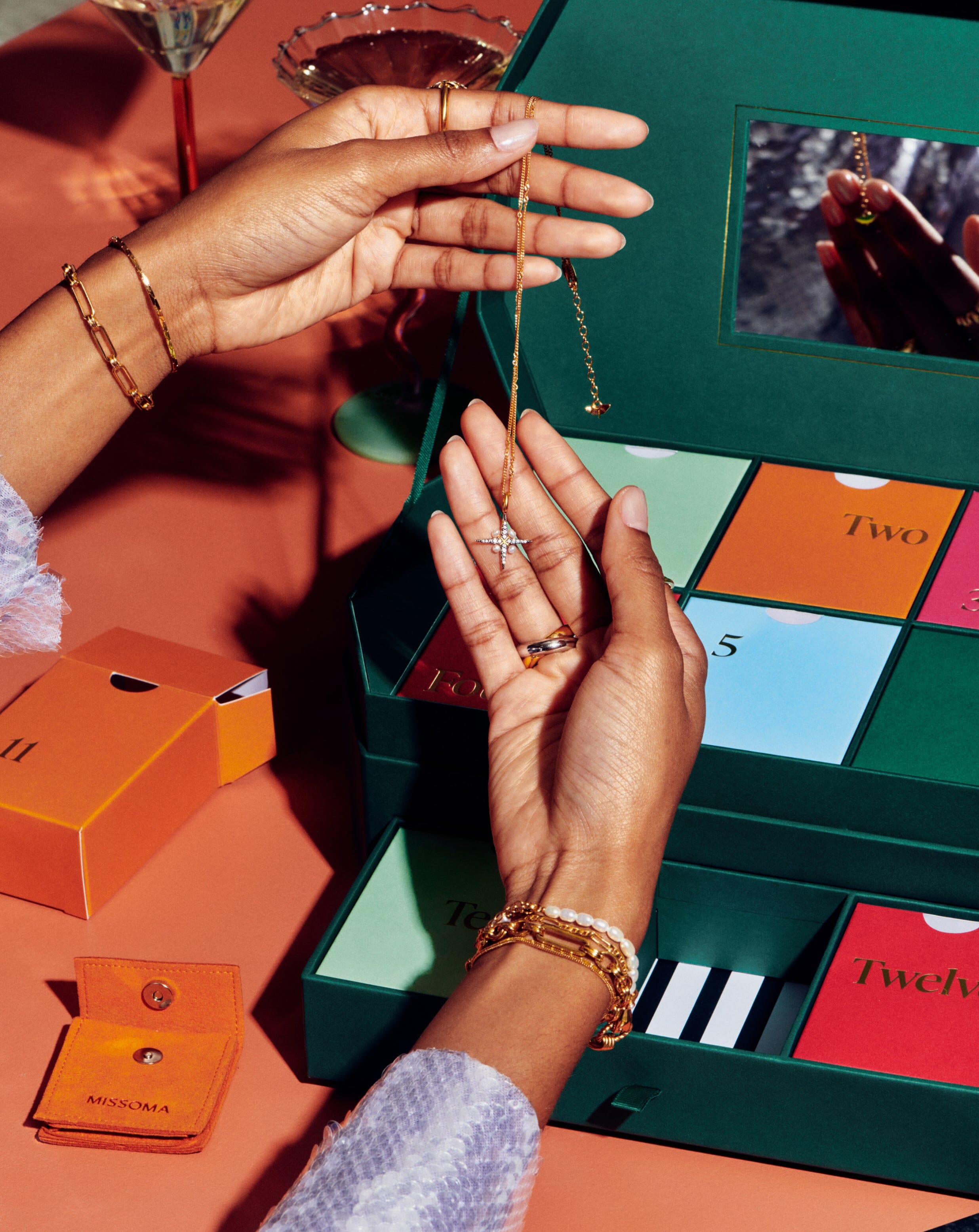 Jewellery Advent Calendar - Gold Apparel & Accessories Missoma 