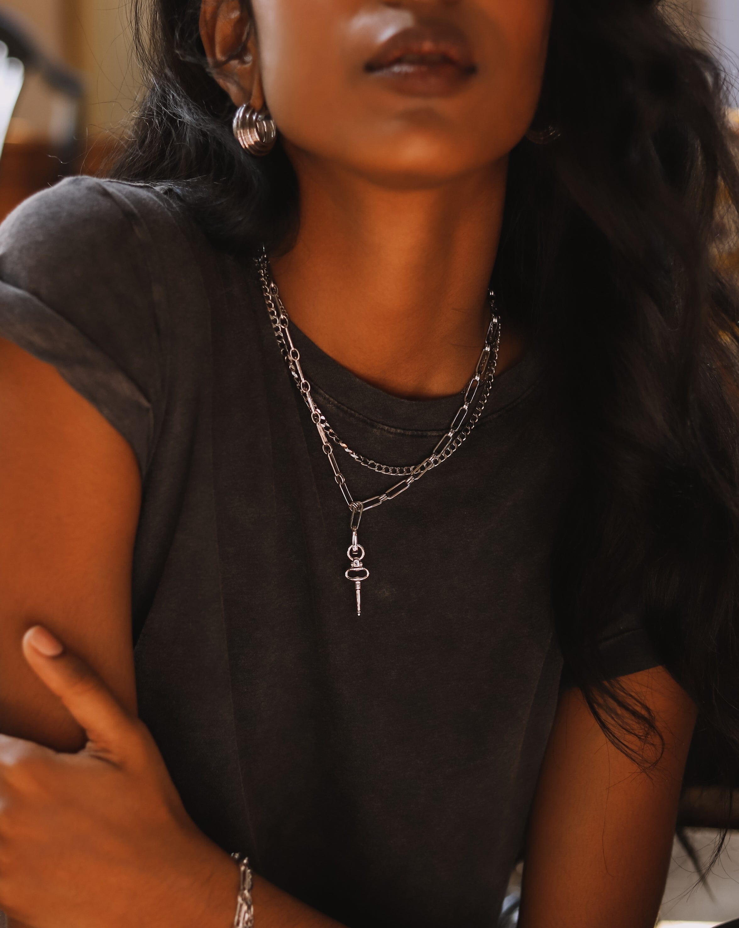 Key Clip-On Pendant Necklaces Missoma 