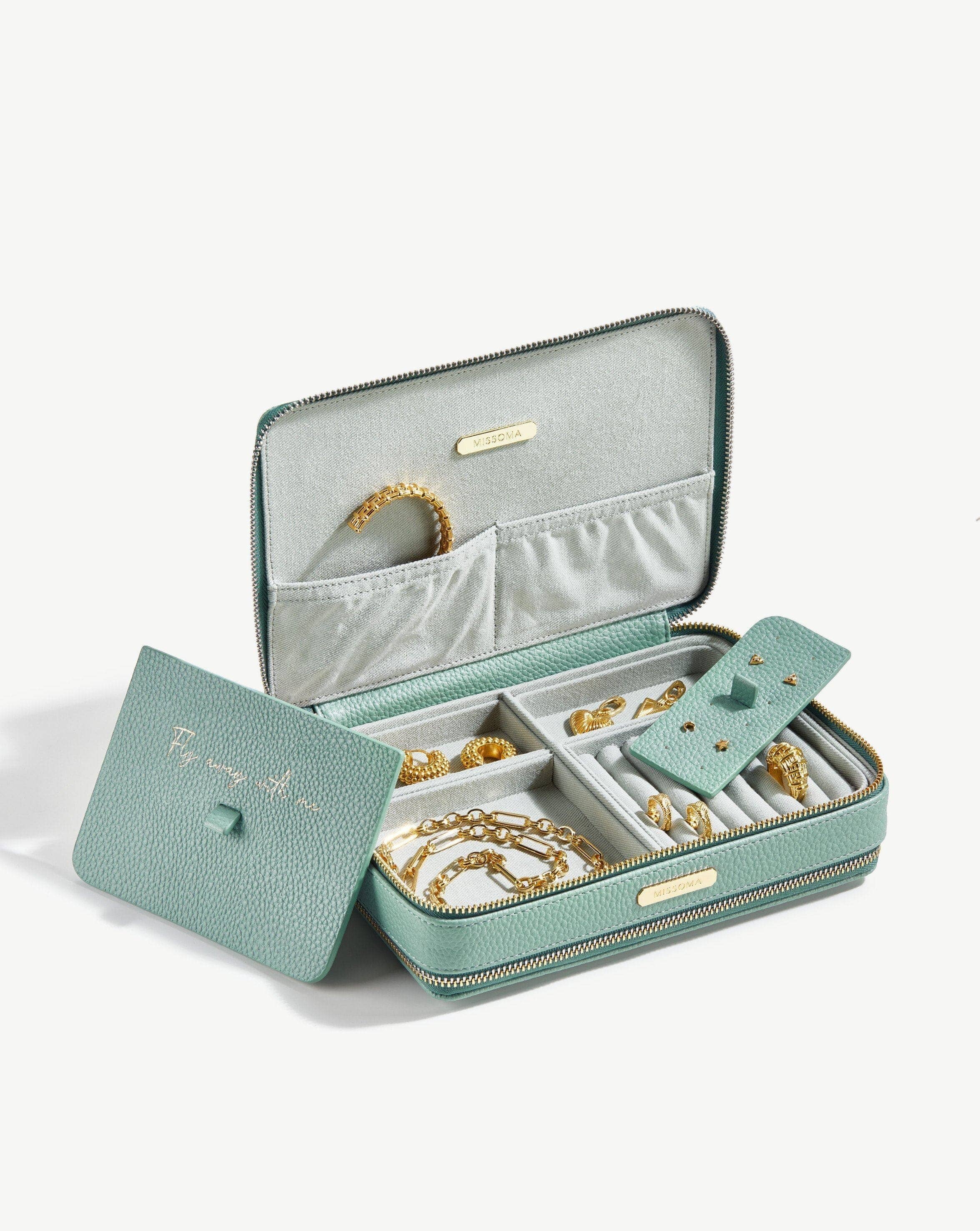Large Jewellery Case | Duck Egg Accessories Missoma 