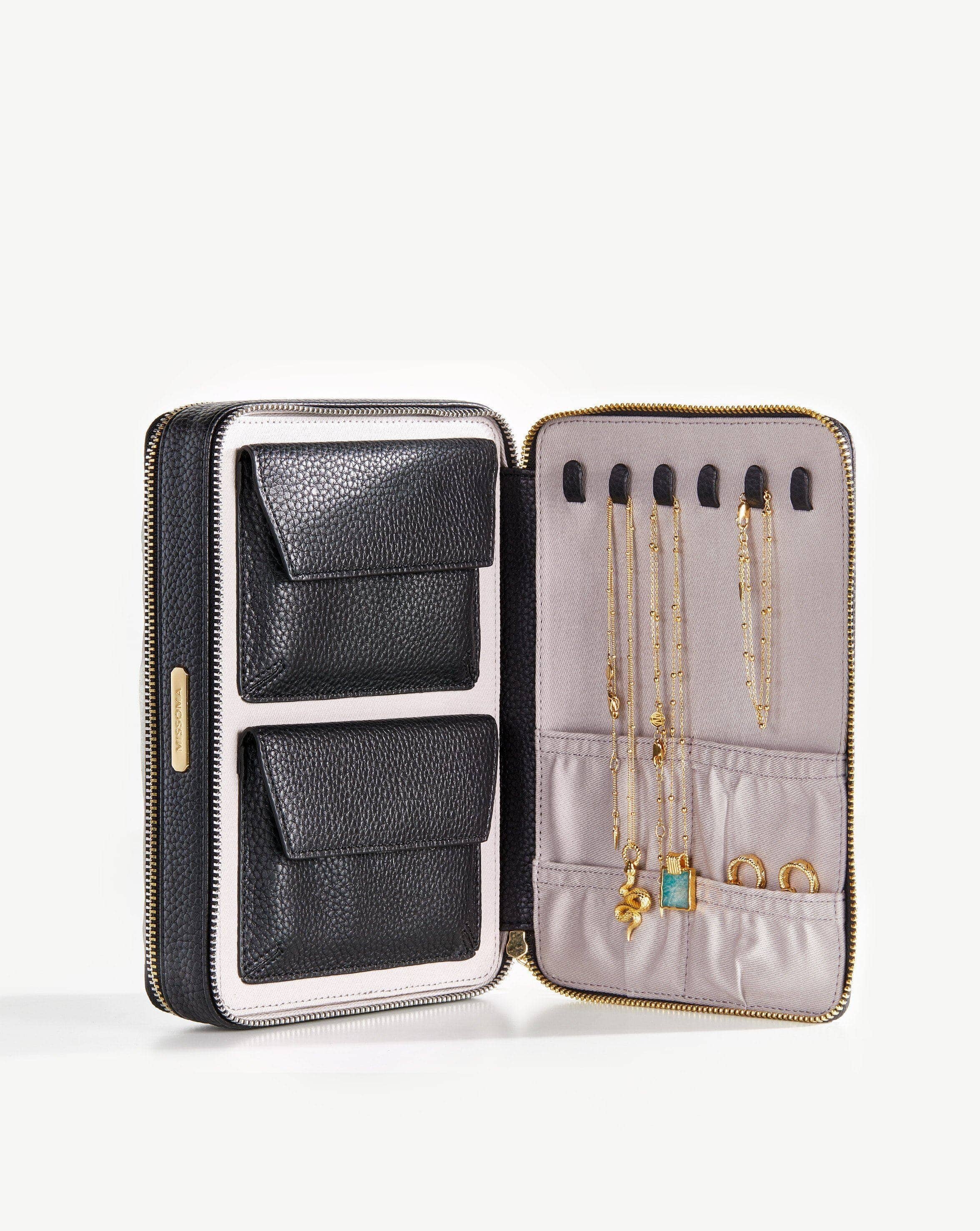 Large Jewellery Case | Matte Black Accessories Missoma 