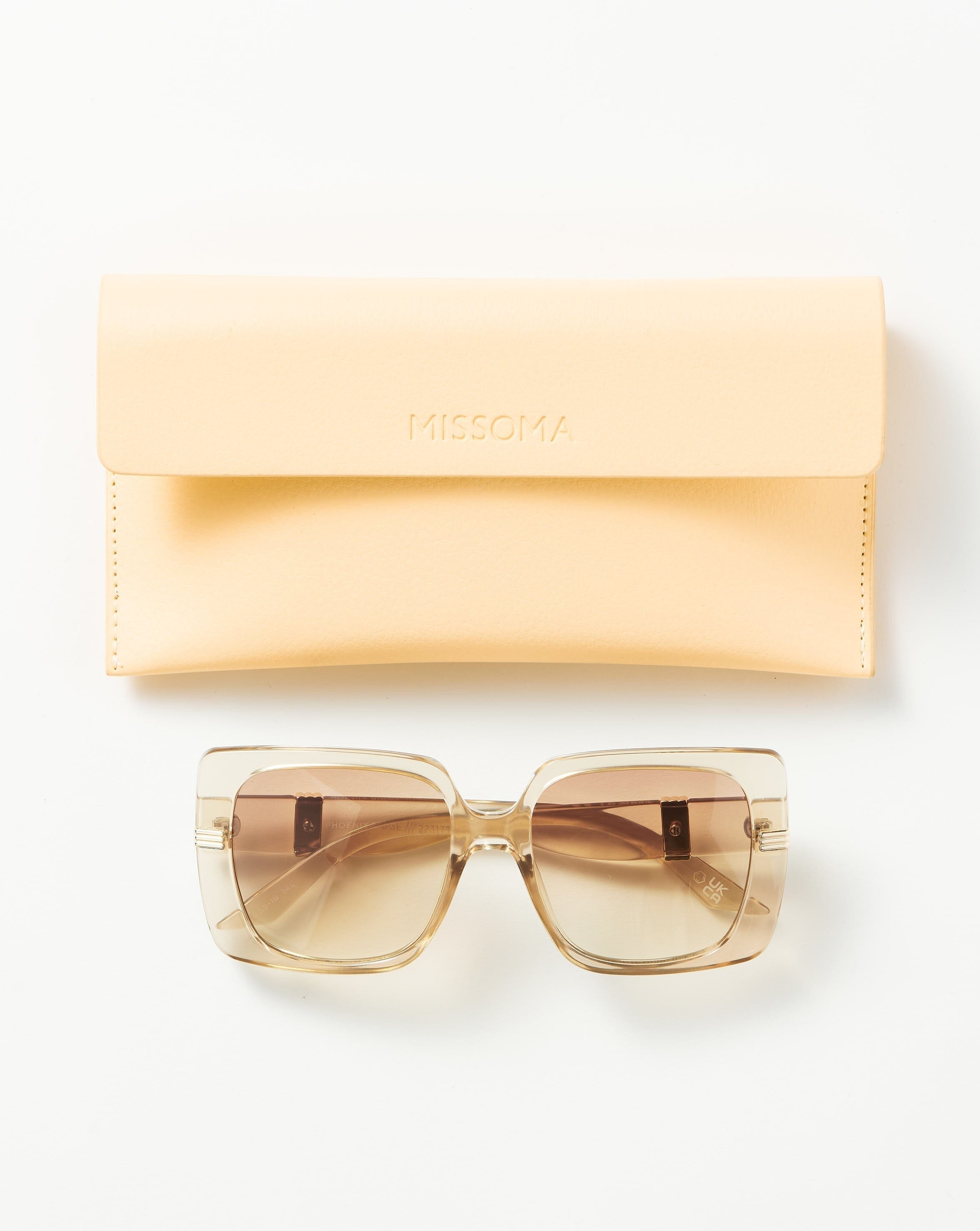 Le Specs Phoenix Ridge Oversized Square Sunglasses | Fawn Accessories Missoma 