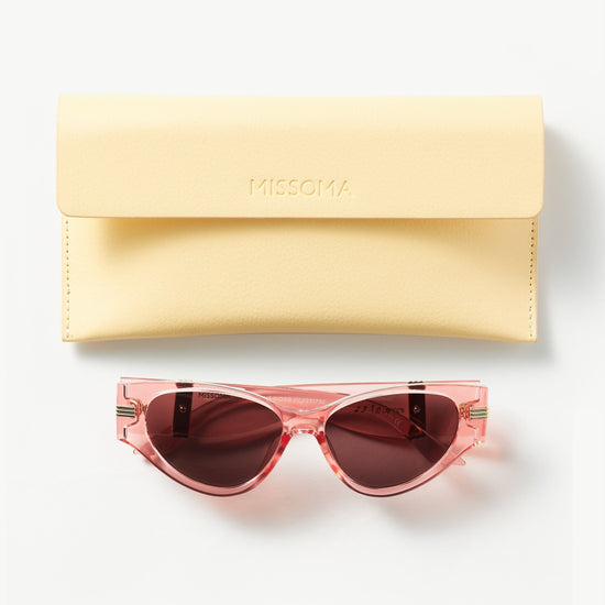 Le Specs Scorpius Ridge Cat-Eye Sunglasses | Pink Accessories Missoma 