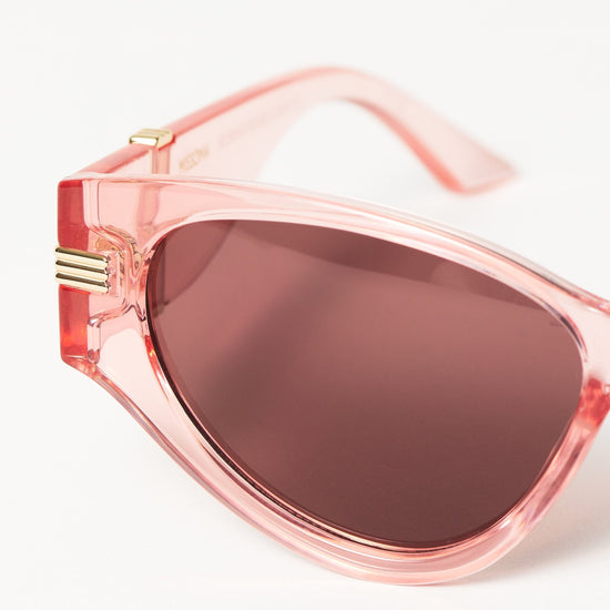 Le Specs Scorpius Ridge Cat-Eye Sunglasses | Pink Accessories Missoma 
