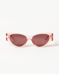 Le Specs Scorpius Ridge Cat-Eye Sunglasses | Pink Accessories Missoma 