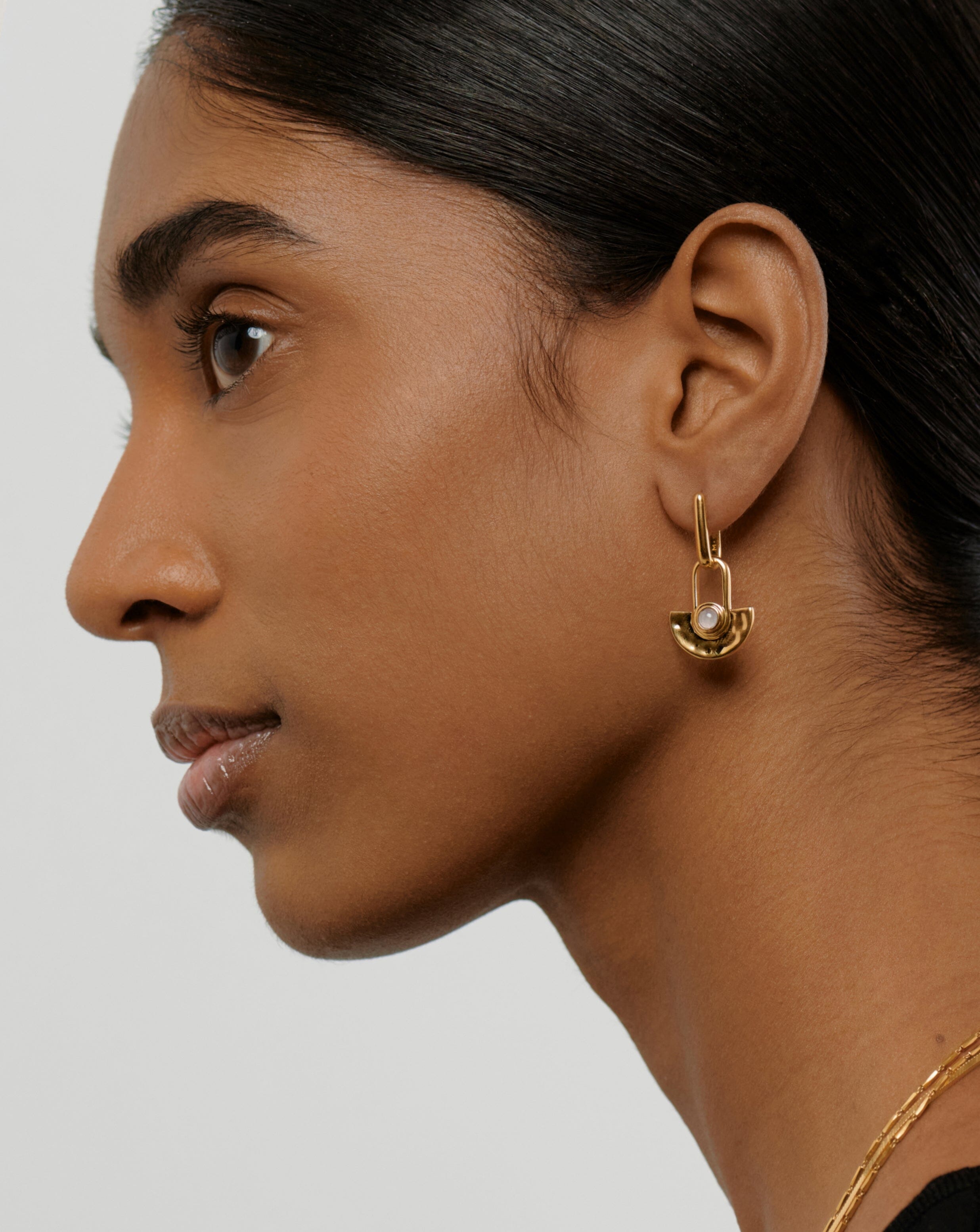 Limited Edition Zenyu Fan Gemstone Drop Earrings Earrings Missoma 