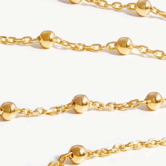 Long Orb Chain Necklace | 18ct Gold Plated Vermeil Necklaces Missoma 