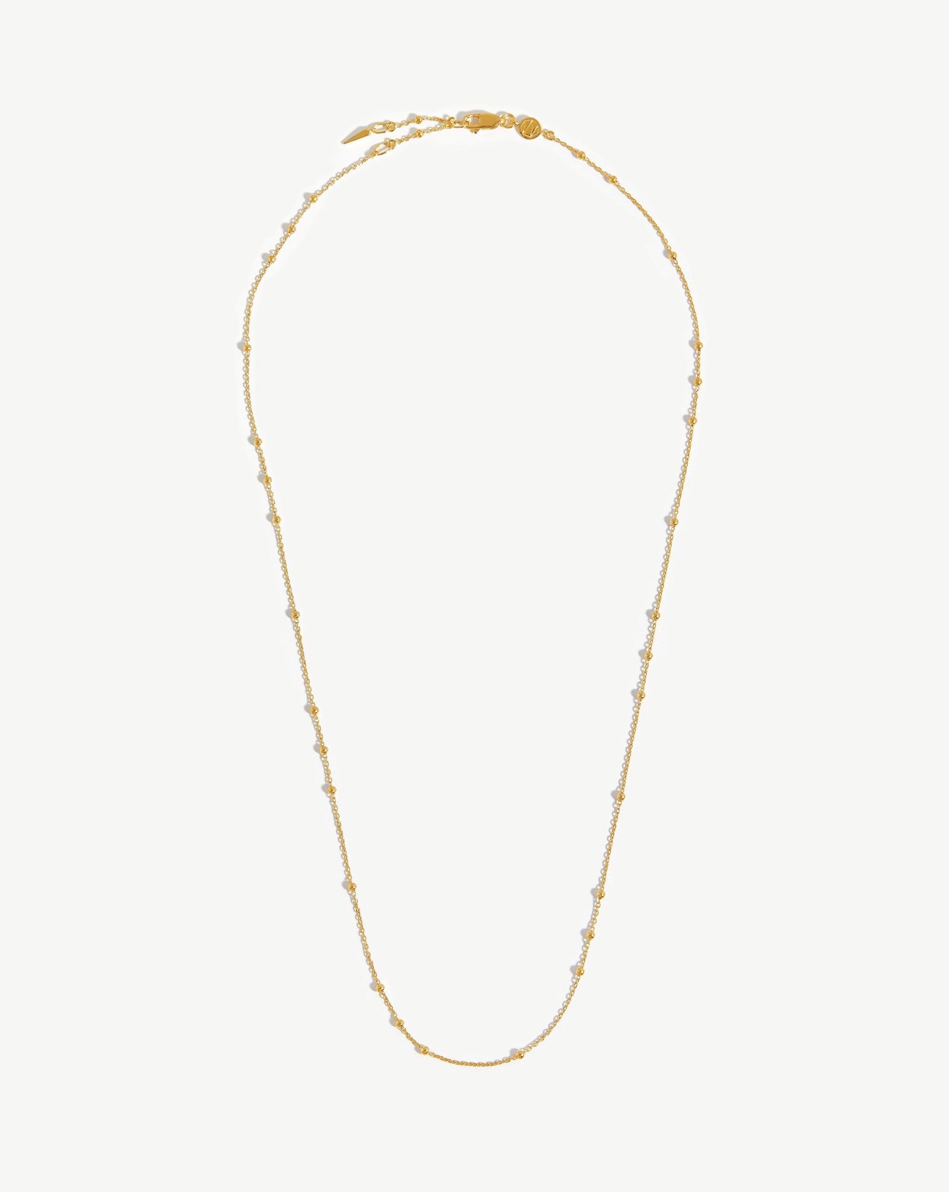 Long Orb Chain Necklace | 18ct Gold Plated Vermeil Necklaces Missoma 