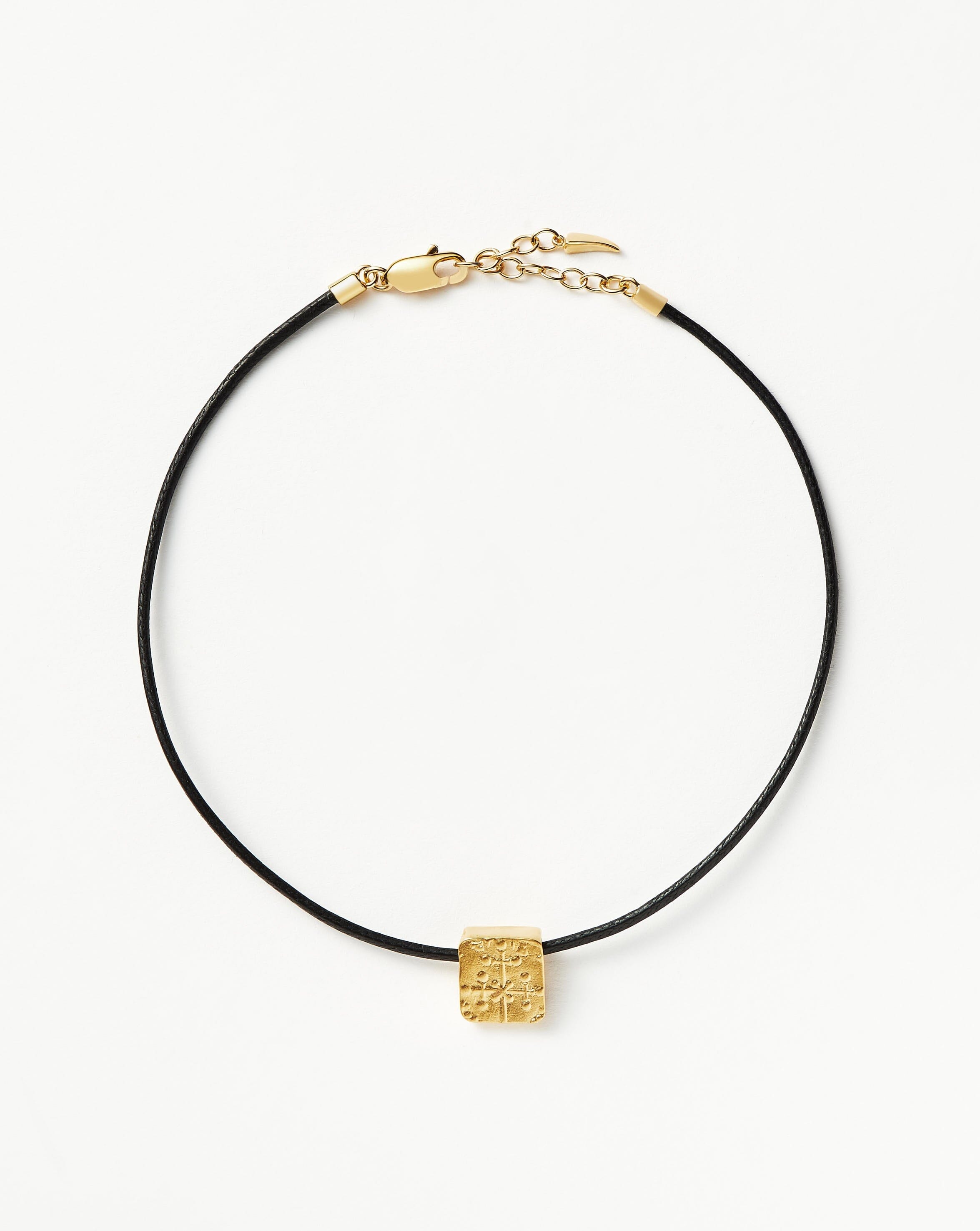 Lucy Williams Byzantine Coin Cord Anklet | 18ct Gold Plated Vermeil Anklets Missoma 
