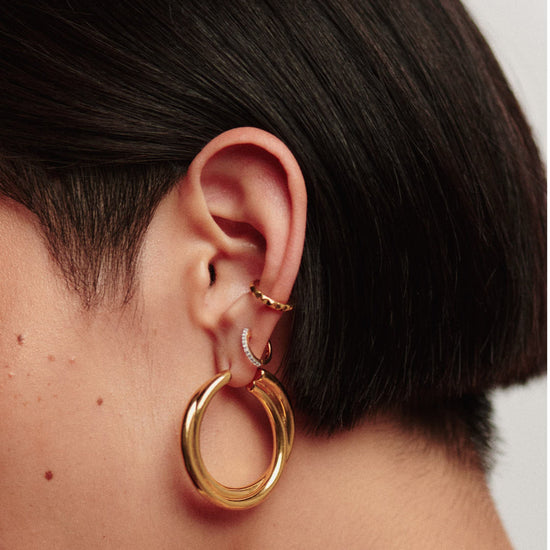 Lucy Williams Entwine Hoop Earrings Earrings Missoma 