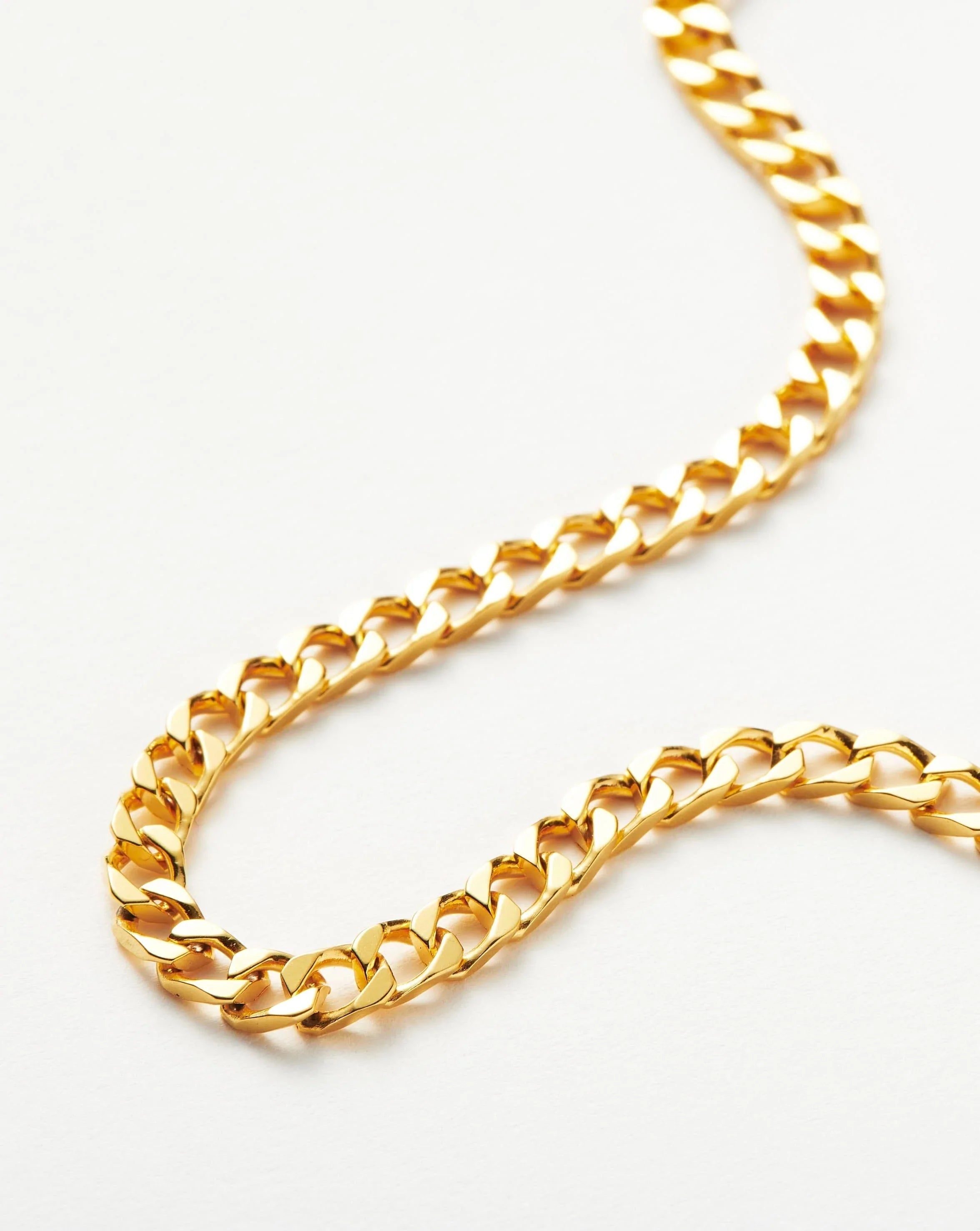 Missoma flat curb online chain