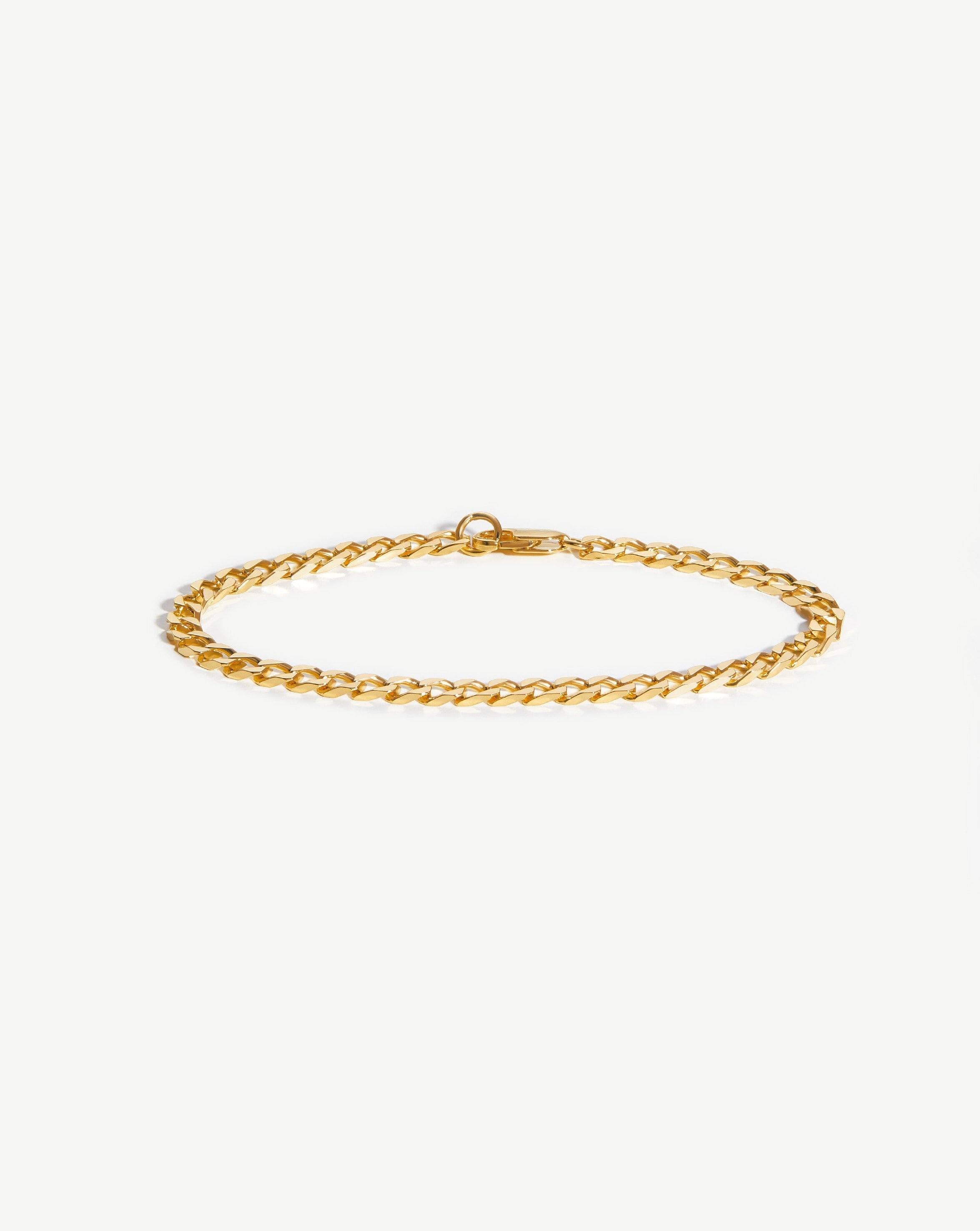 Lucy Williams Flat Curb Chain Bracelet Bracelets Missoma 