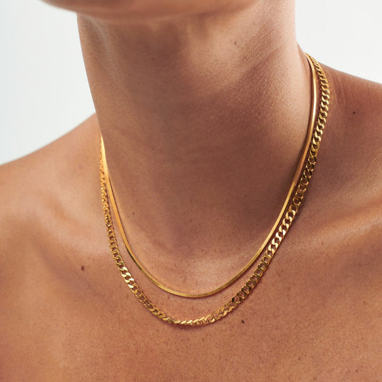 Lucy Williams Flat Curb Chain Necklace Necklaces Missoma 