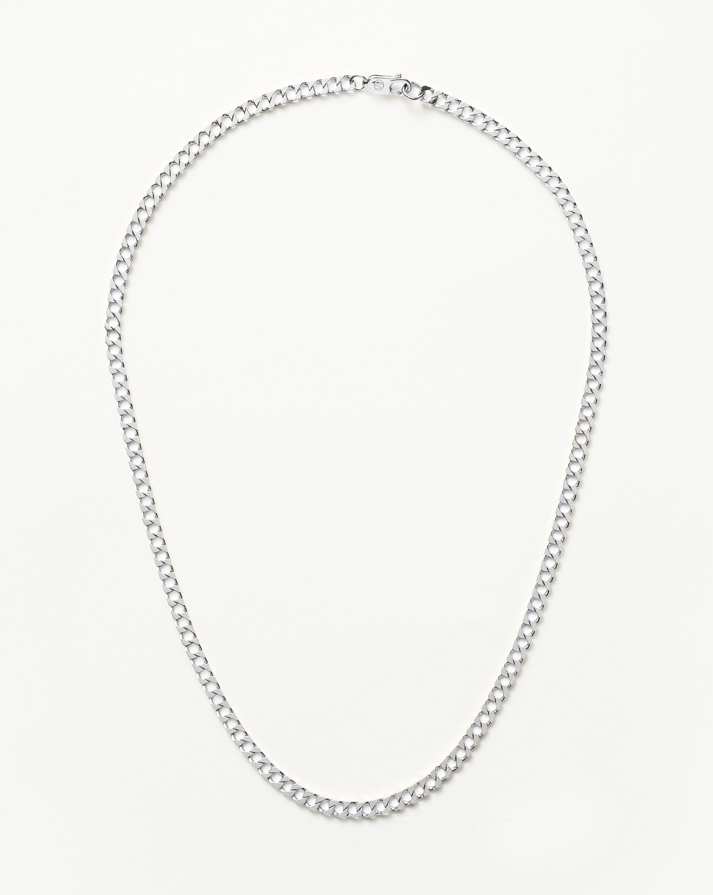 Lucy Williams Flat Curb Chain Necklace Necklaces Missoma 