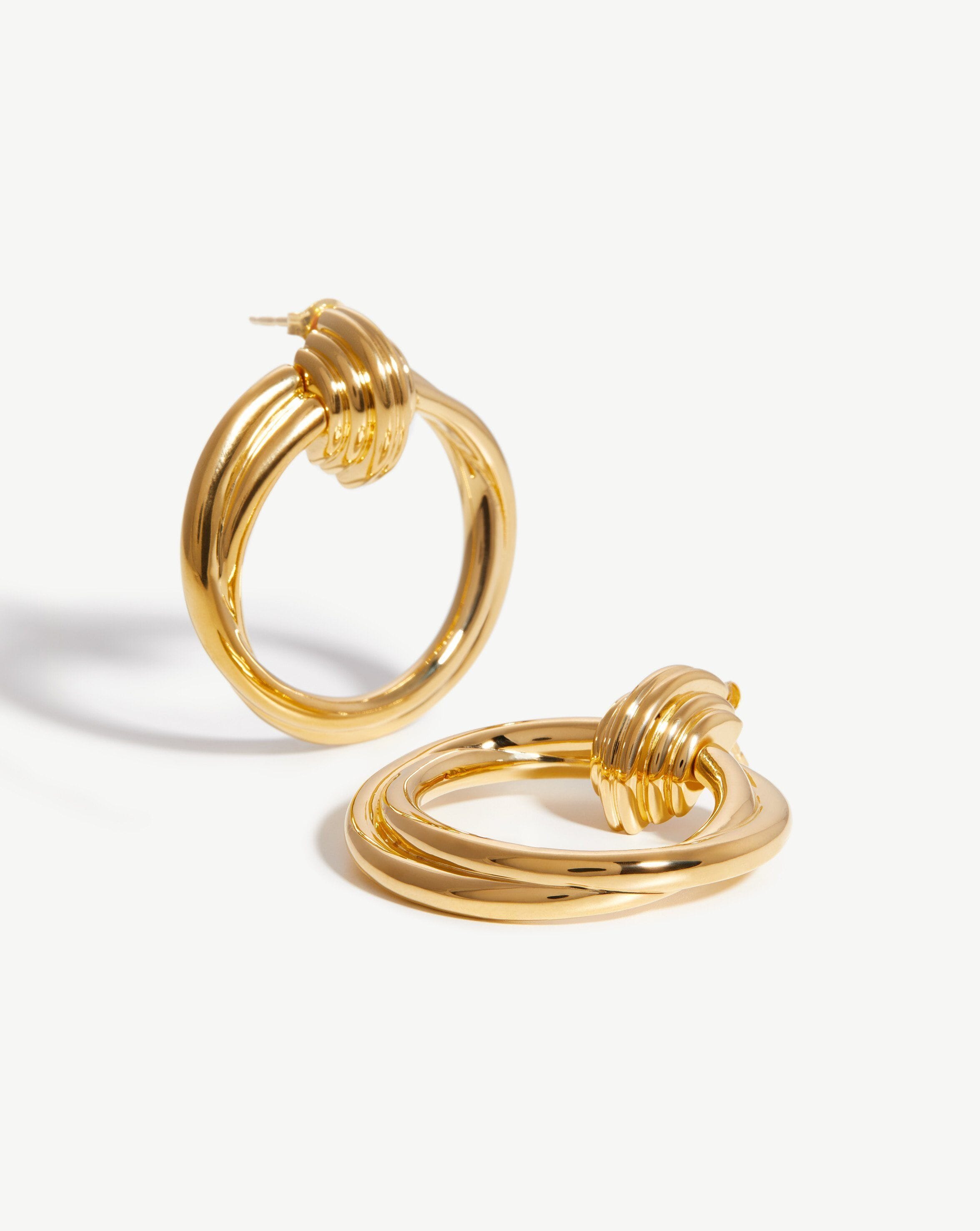 Lucy Williams Front Facing Hoop Earrings Earrings Missoma 