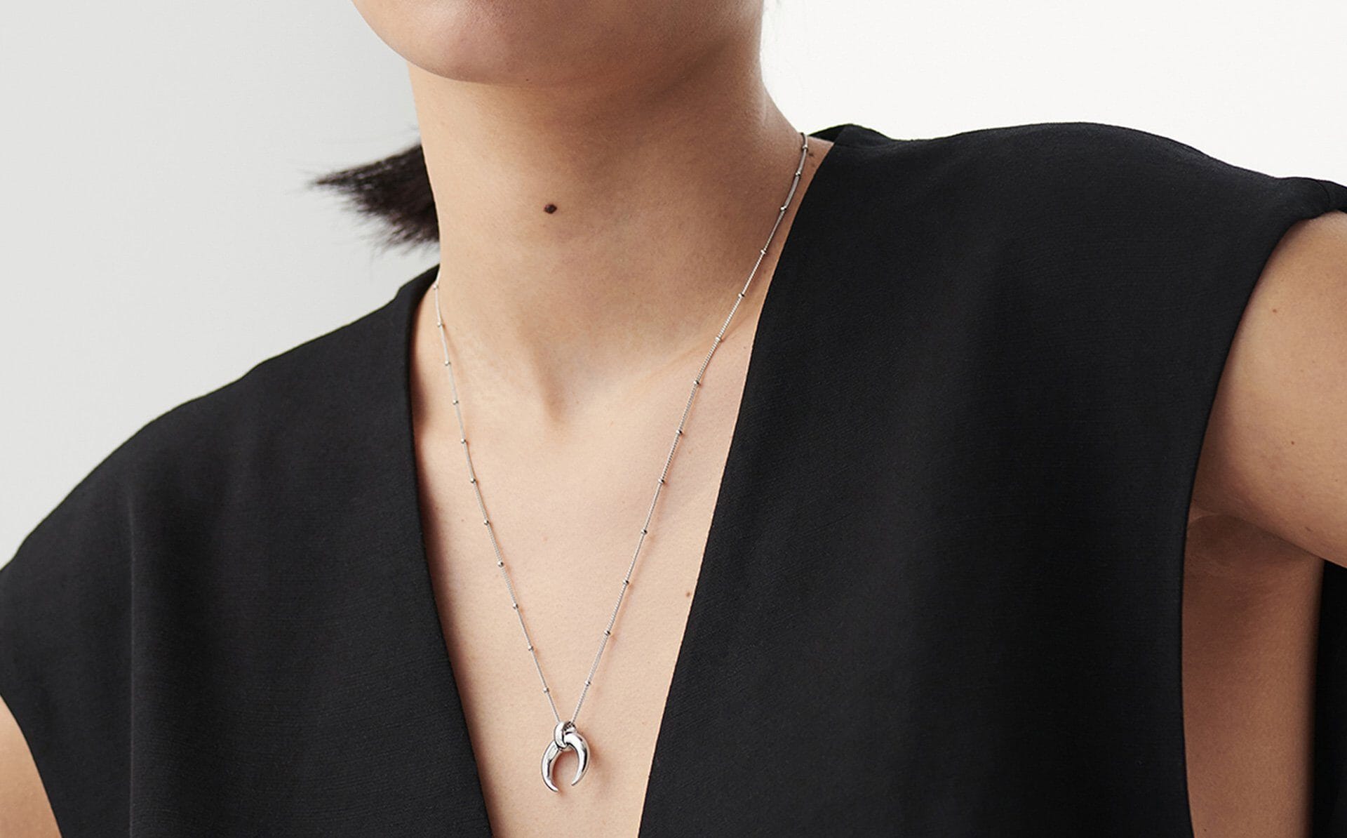 Missoma large horn necklace Clearance