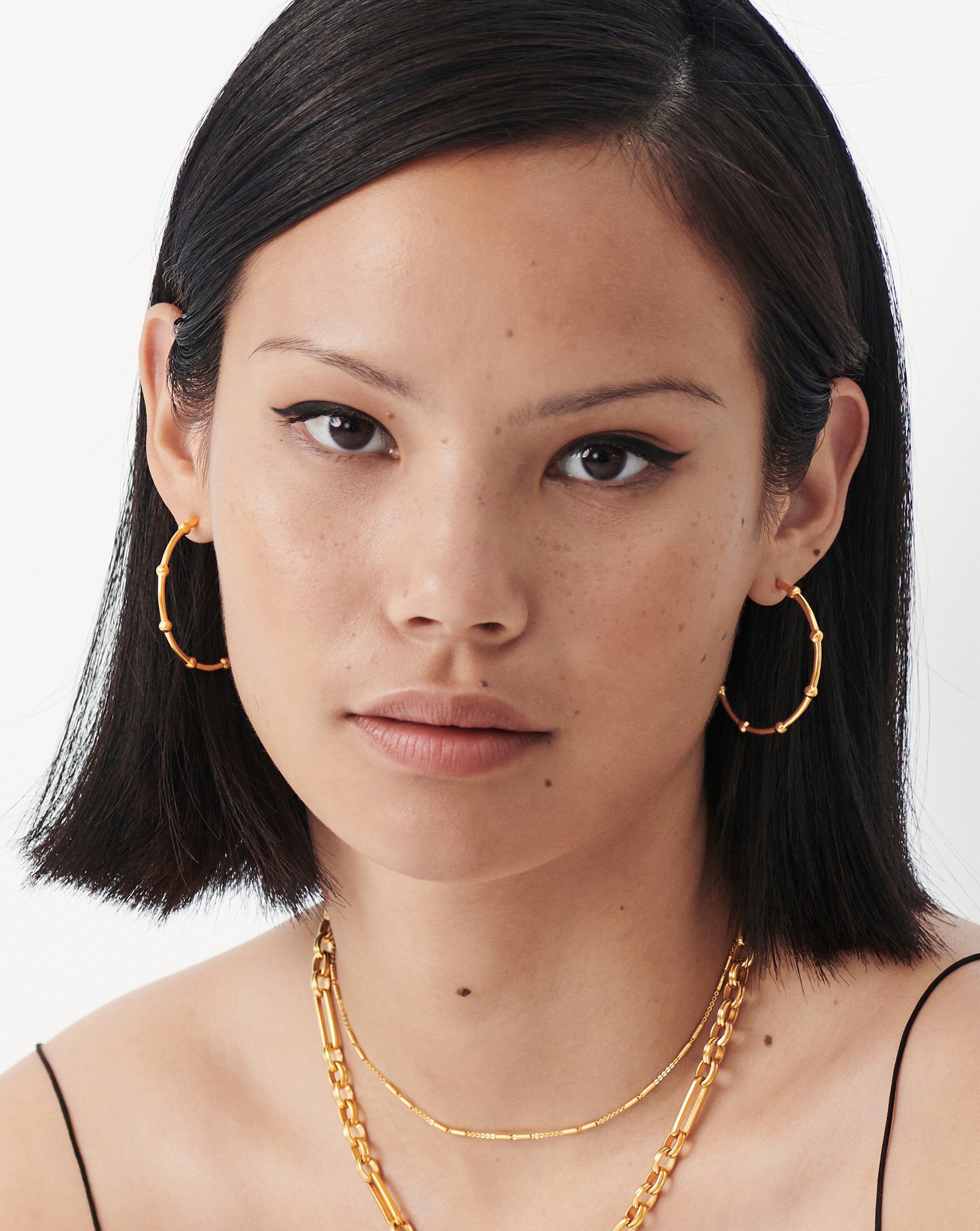 Lucy Williams Large Orb Hoop Earrings Earrings Missoma 