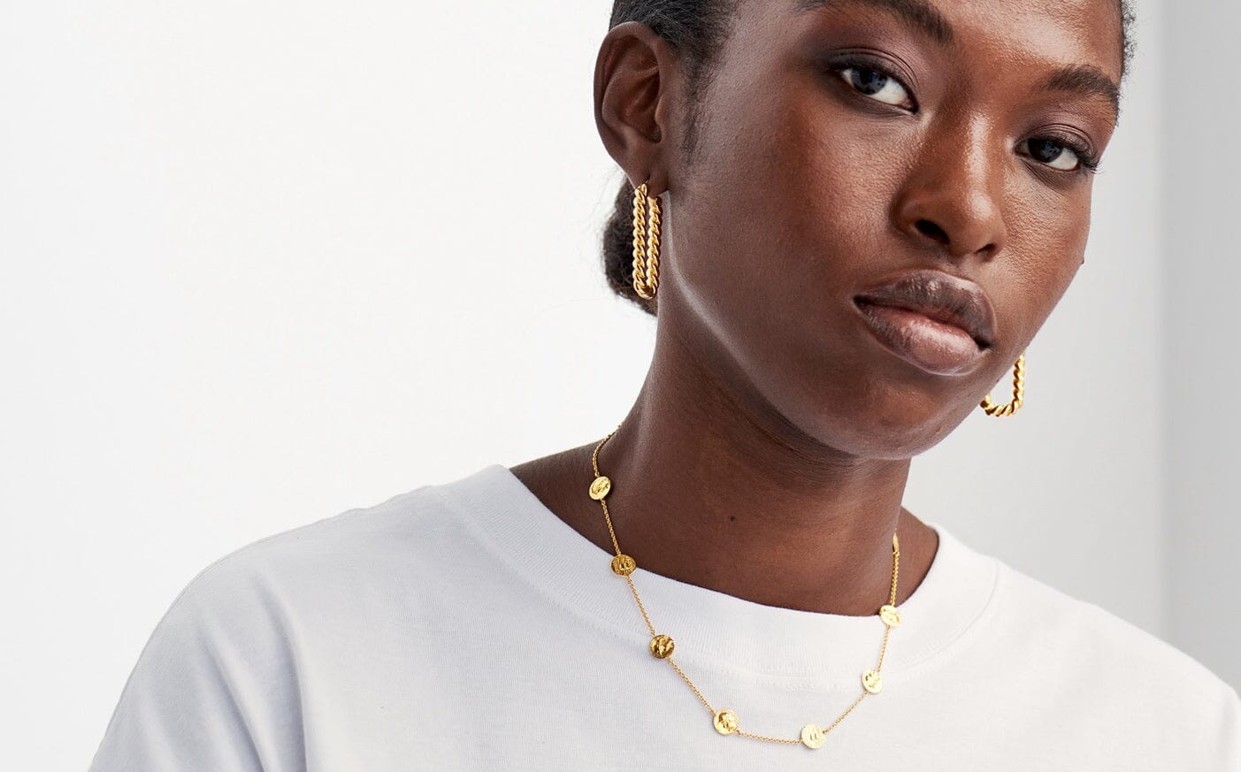 Lucy Williams Legion Coin Choker Necklaces Missoma 