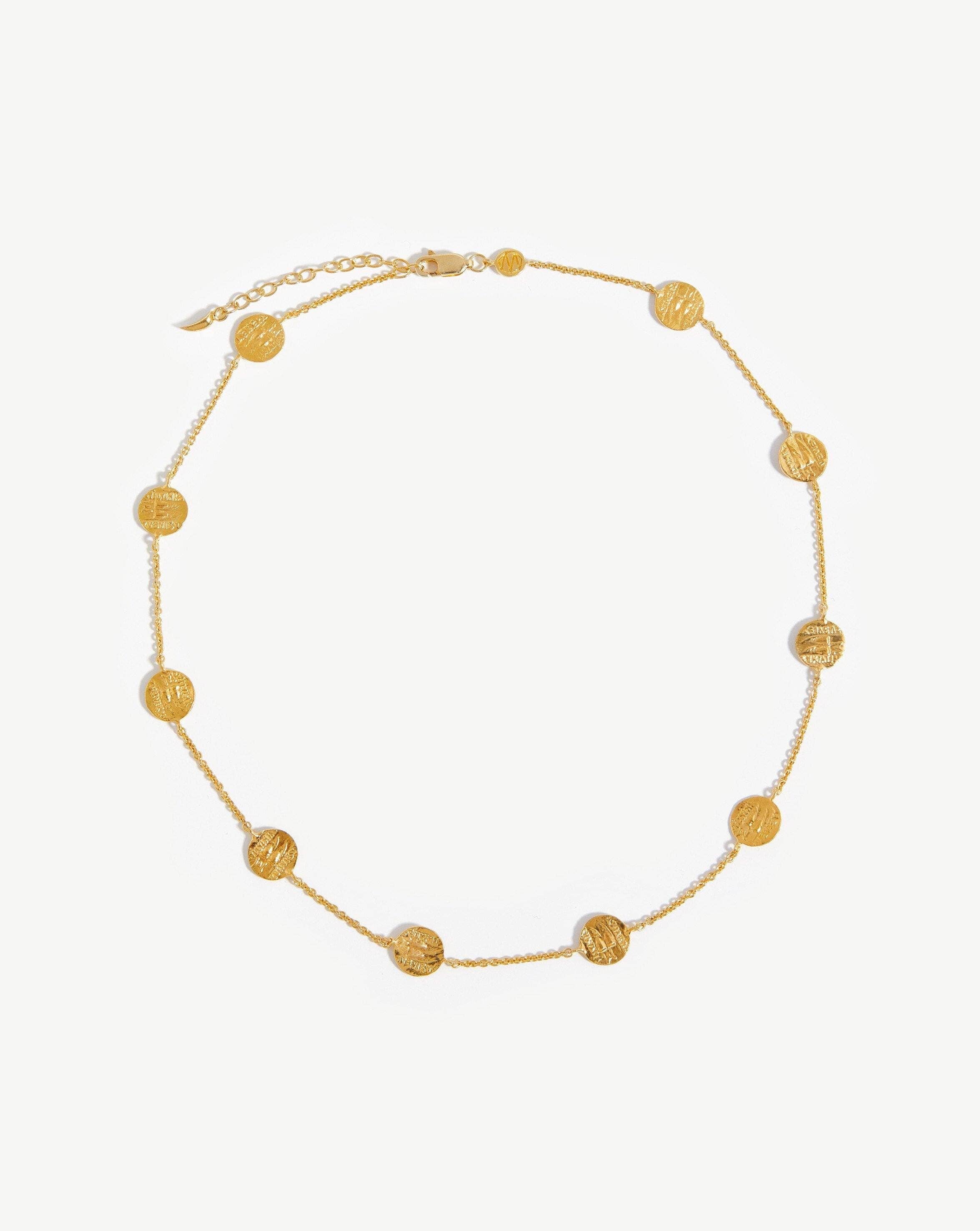 Lucy Williams Legion Coin Choker Necklaces Missoma 