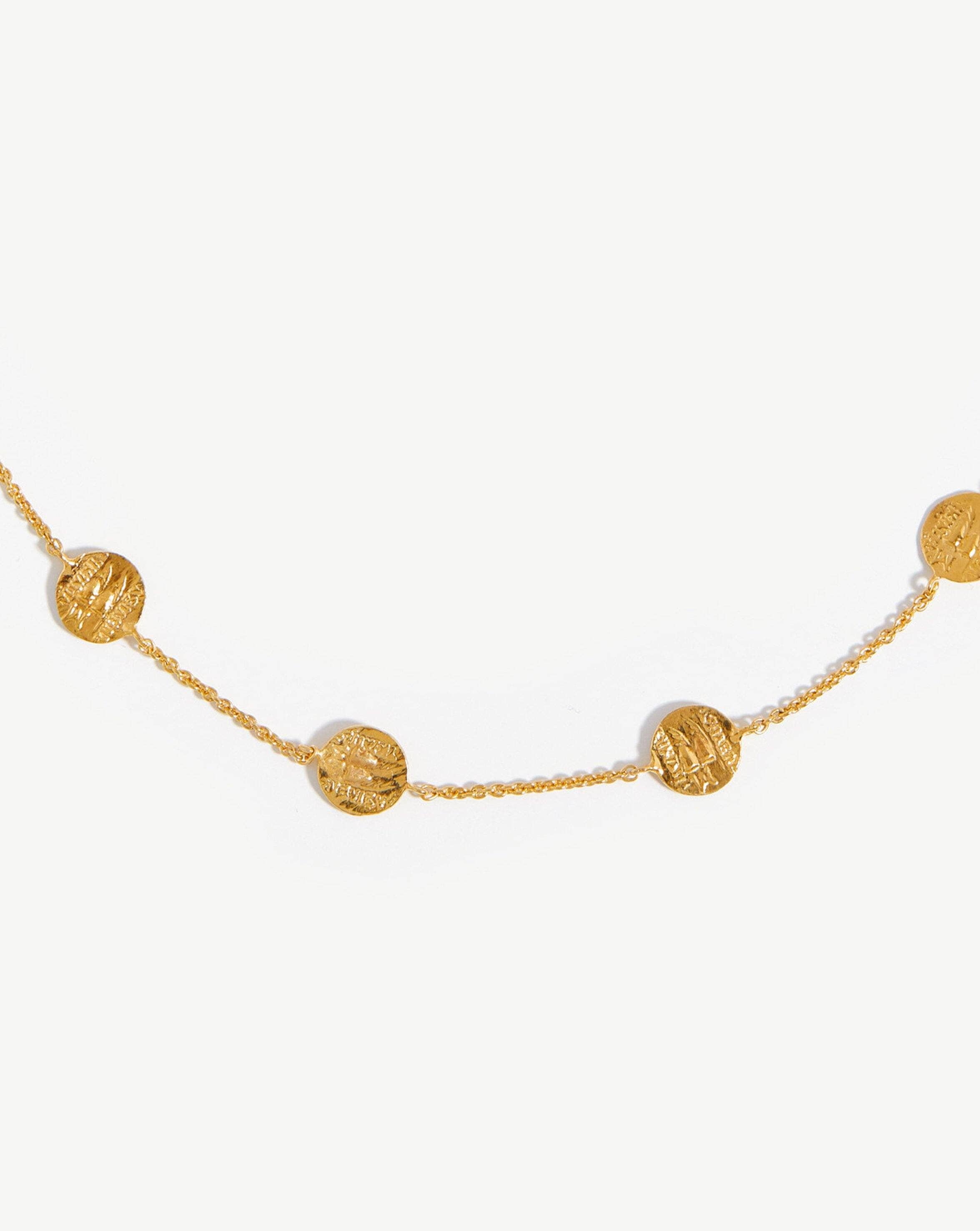 Lucy Williams Legion Coin Choker Necklaces Missoma 
