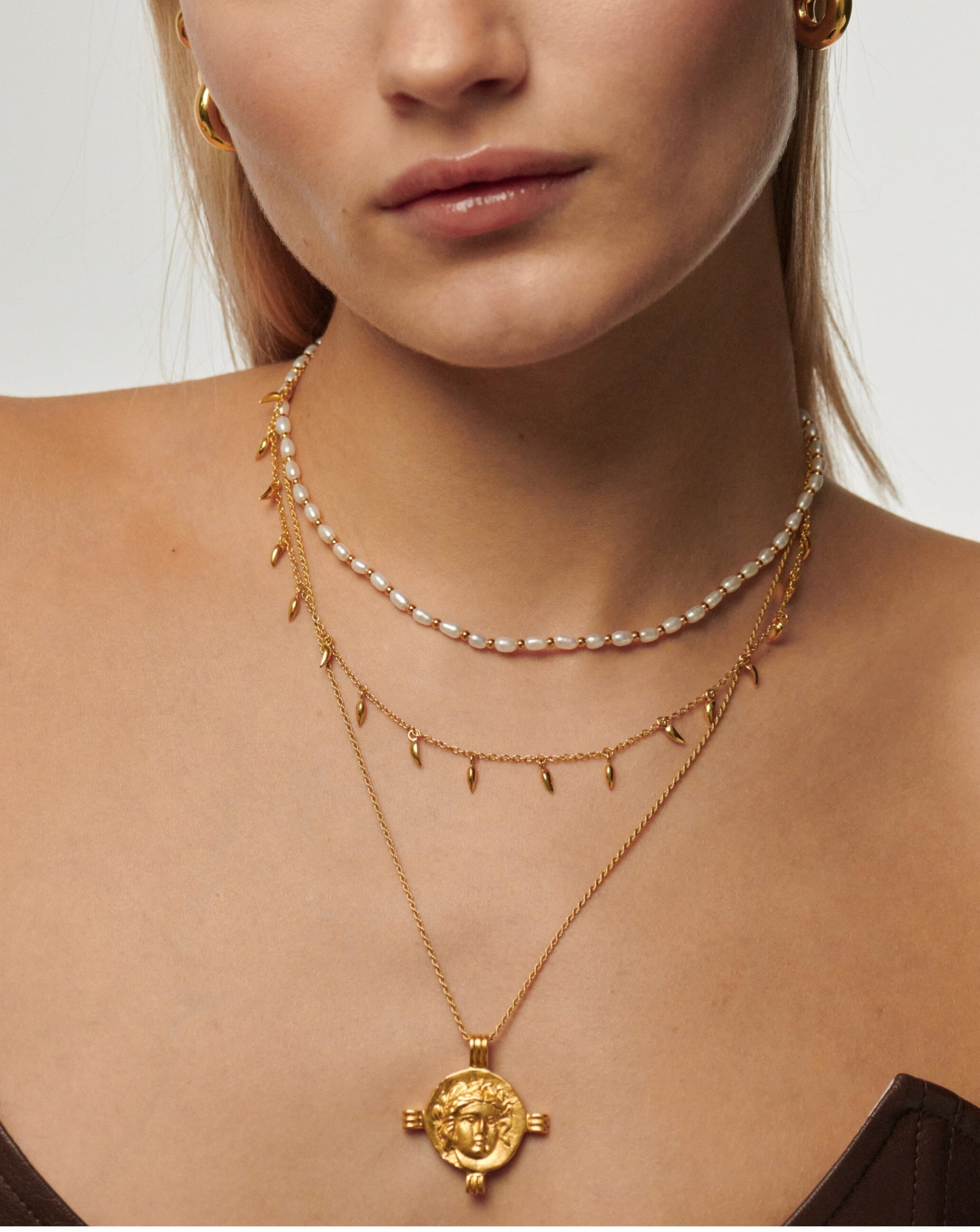 Lucy Williams Mini Fang Choker Necklaces Missoma 