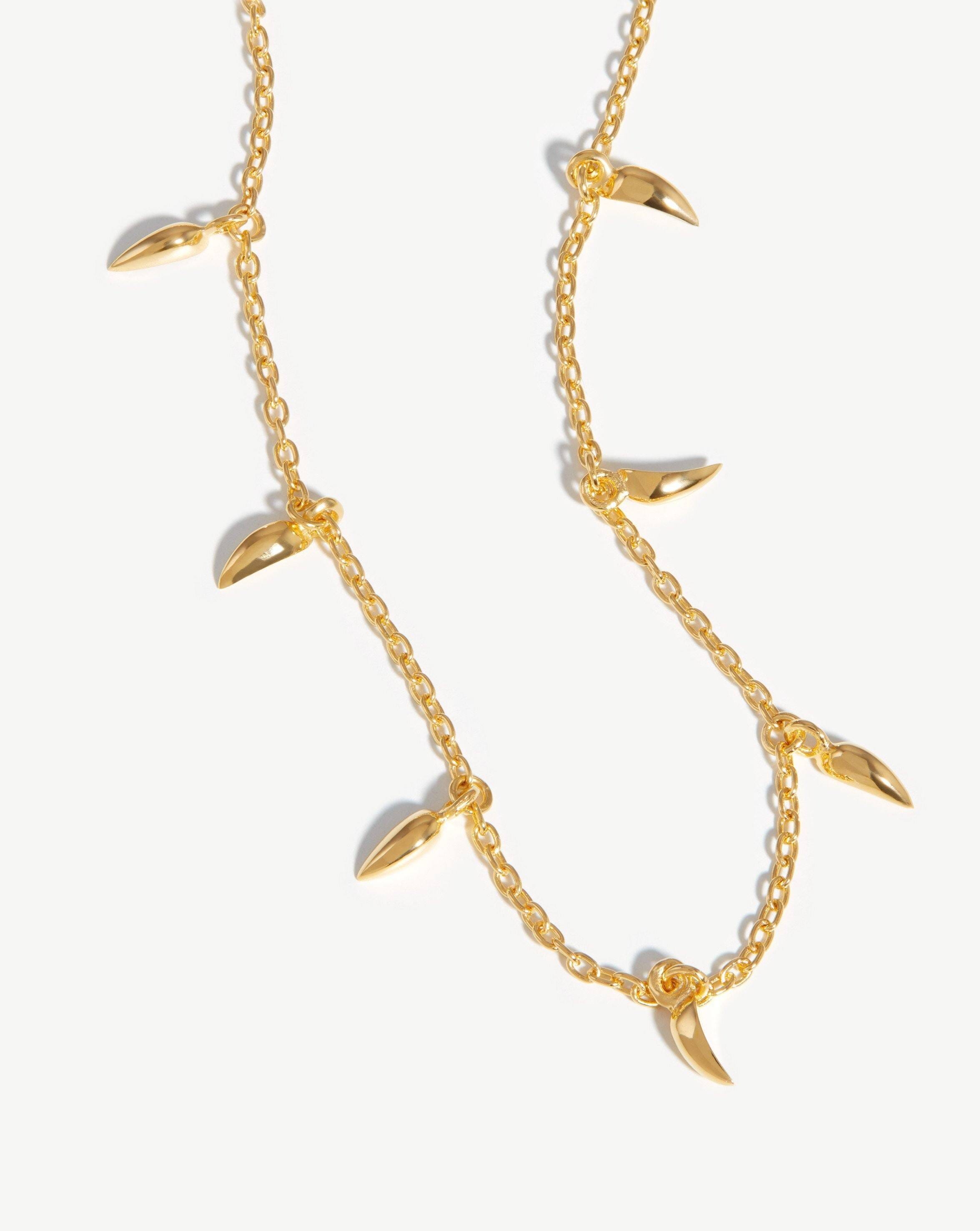 Lucy Williams Mini Fang Choker Necklaces Missoma 