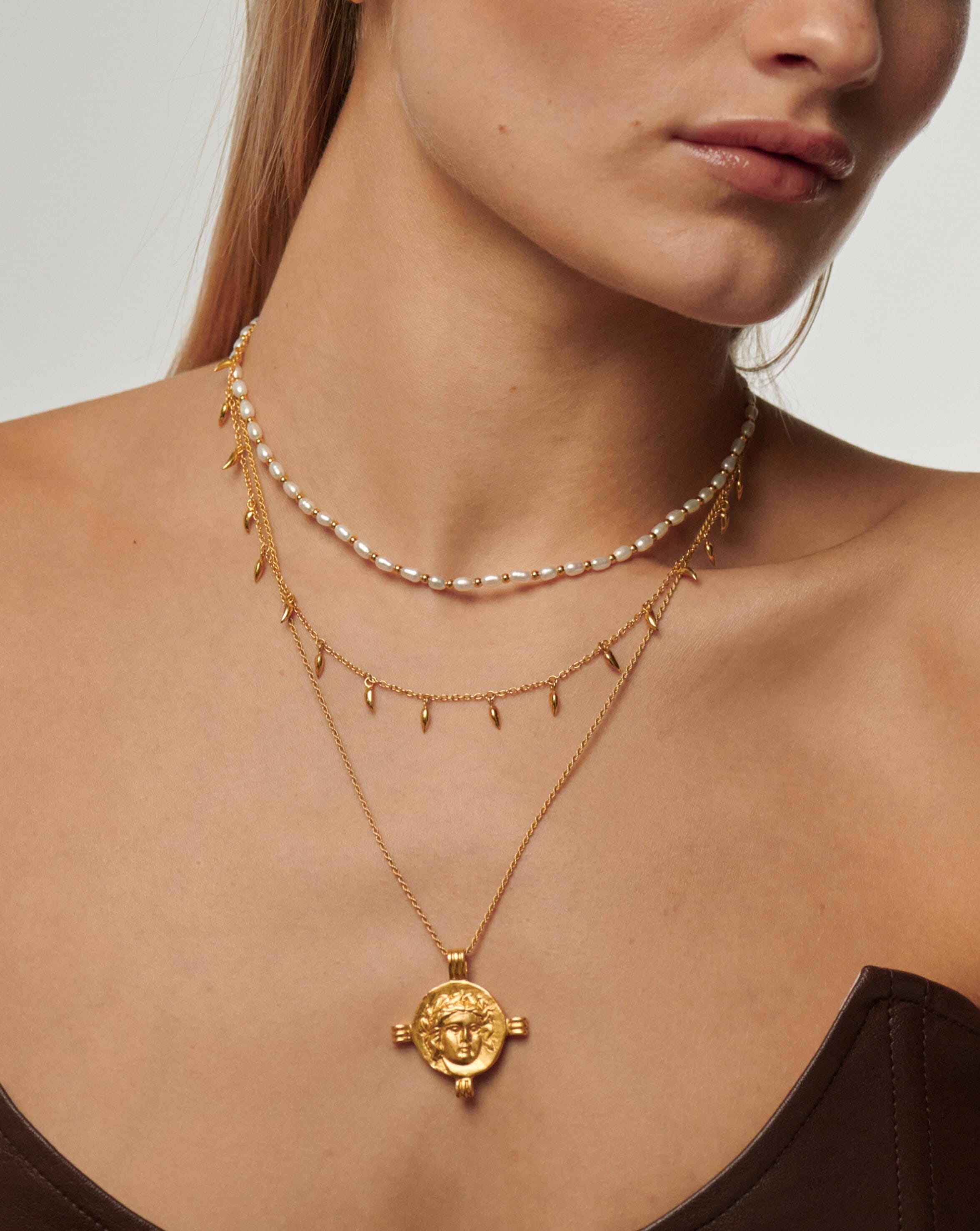 Lucy Williams Mini Fang Choker Necklaces Missoma 