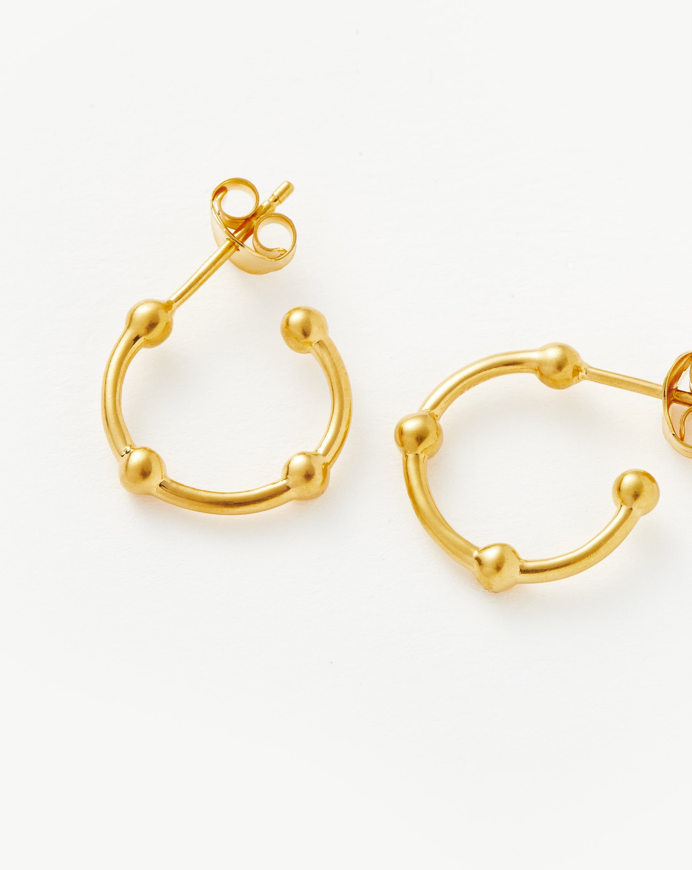 Lucy Williams Mini Orb Hoop Earrings Earrings Missoma 