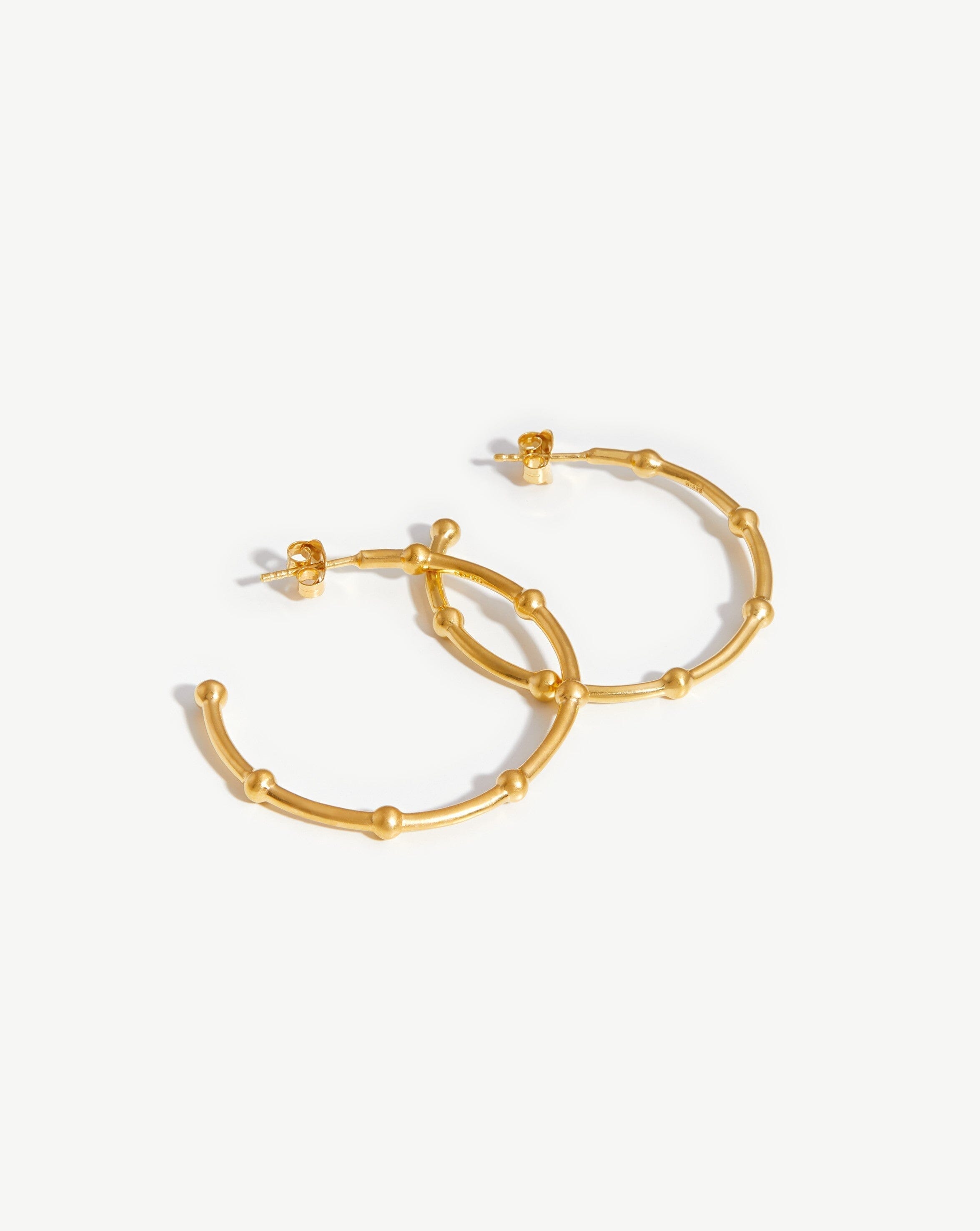 Lucy Williams Orb Hoop Earrings Earrings Missoma 