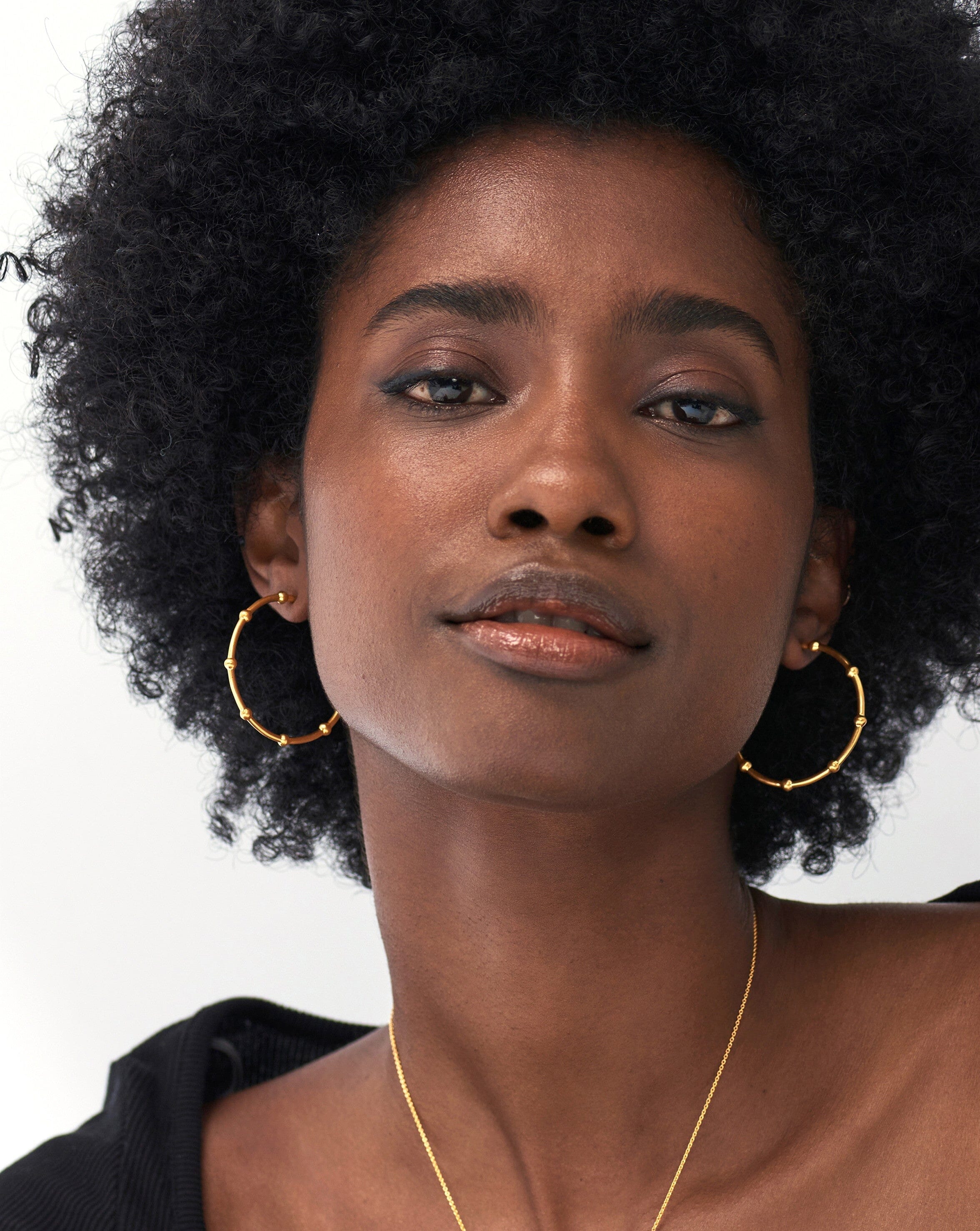 Lucy Williams Orb Hoop Earrings Earrings Missoma 