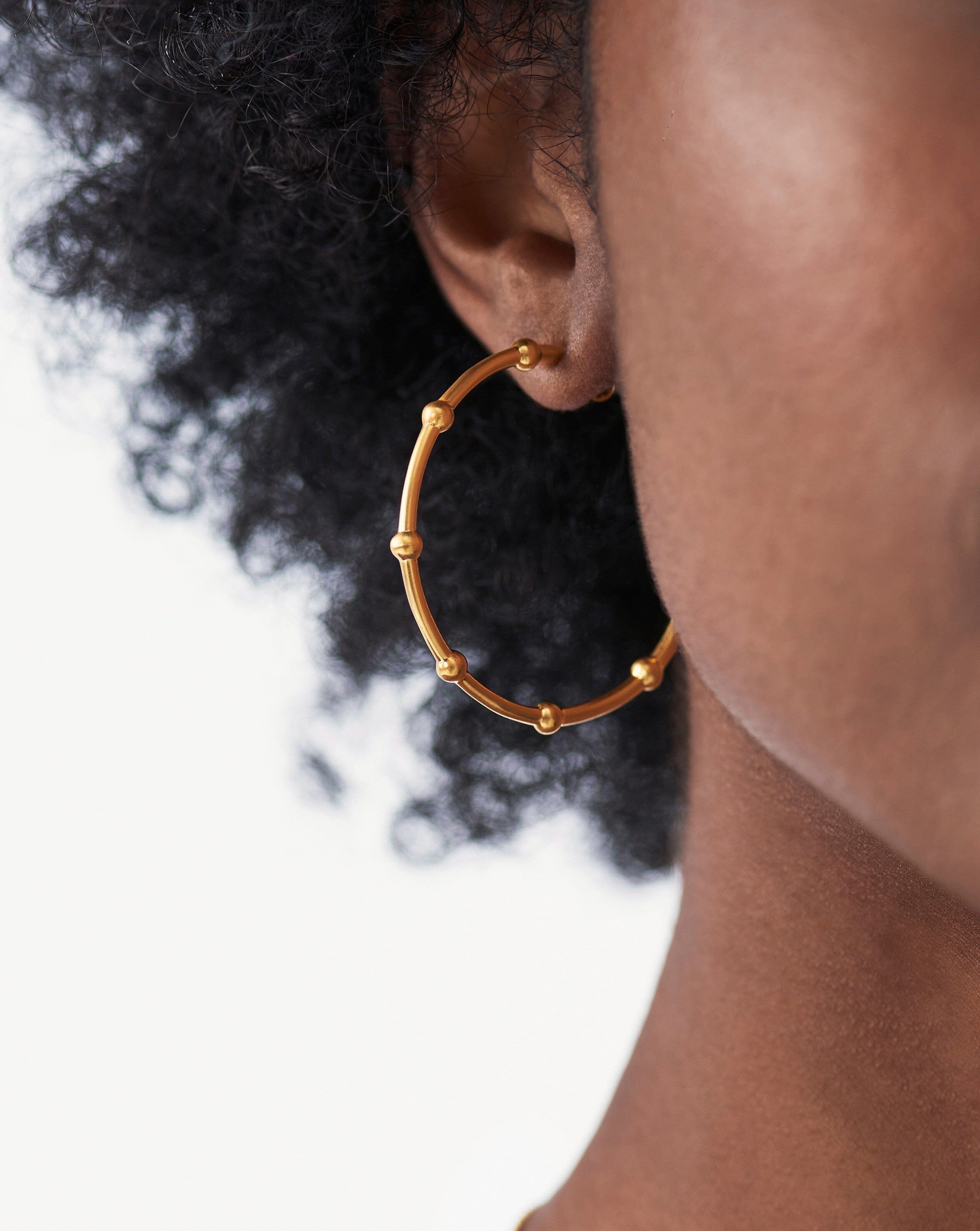 Lucy Williams Orb Hoop Earrings Earrings Missoma 