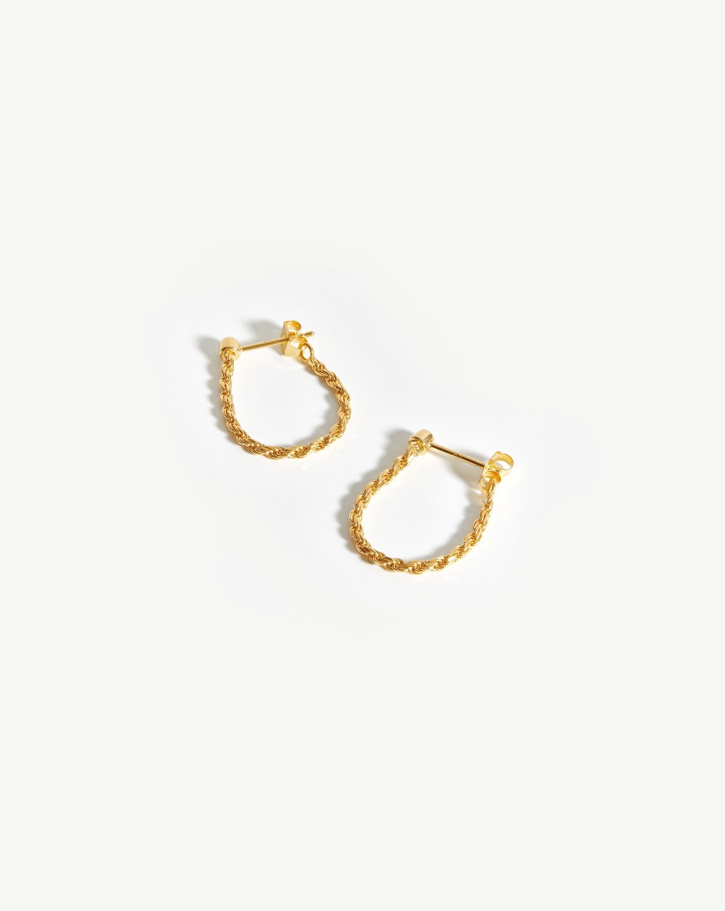 Lucy Williams Rope Chain Stud Earrings Earrings Missoma 