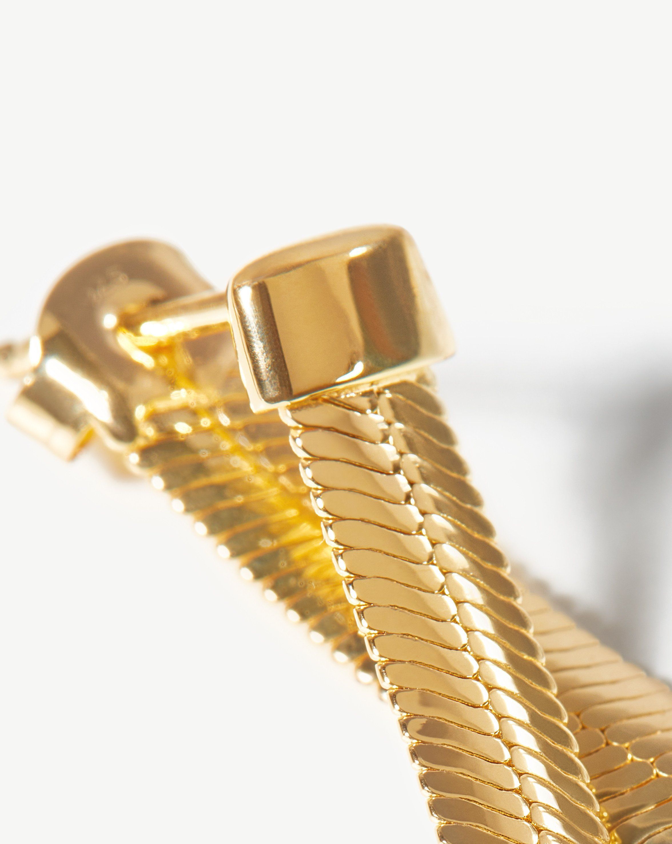 Lucy Williams Snake Chain Drop Earrings Earrings Missoma 