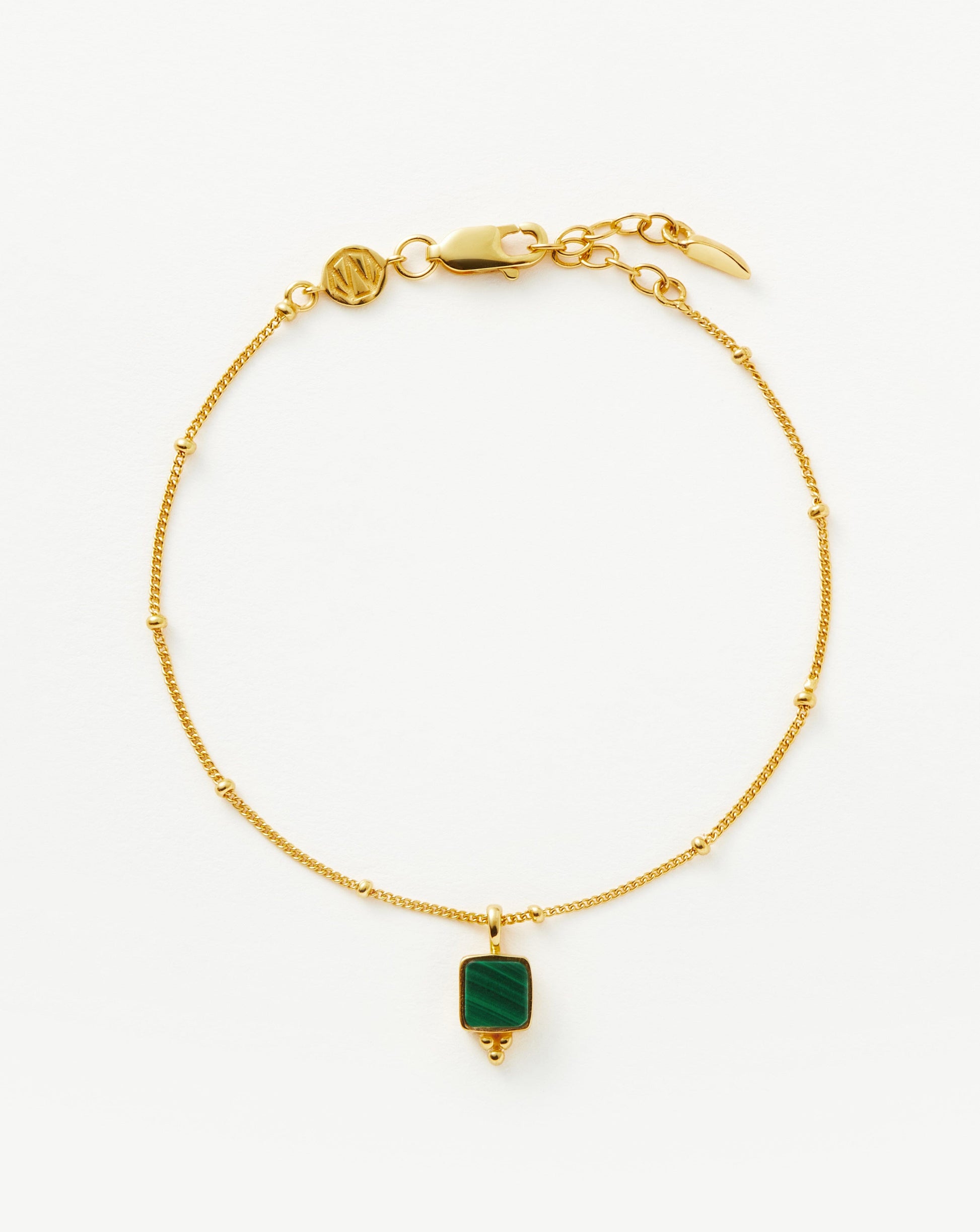 Lucy Williams Square Charm Bracelet Bracelets Missoma 